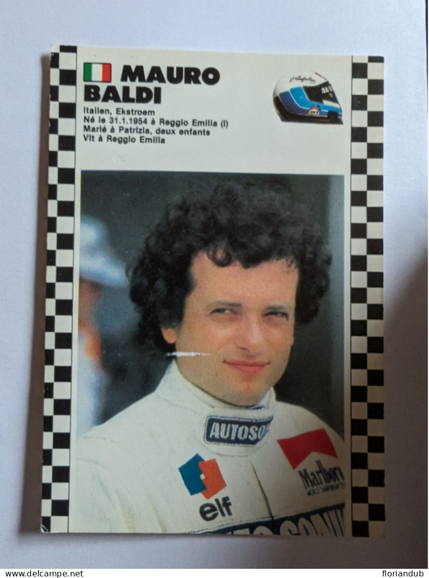 CP - Formule 1 Mauro Baldi Saison 86-87 - Grand Prix / F1