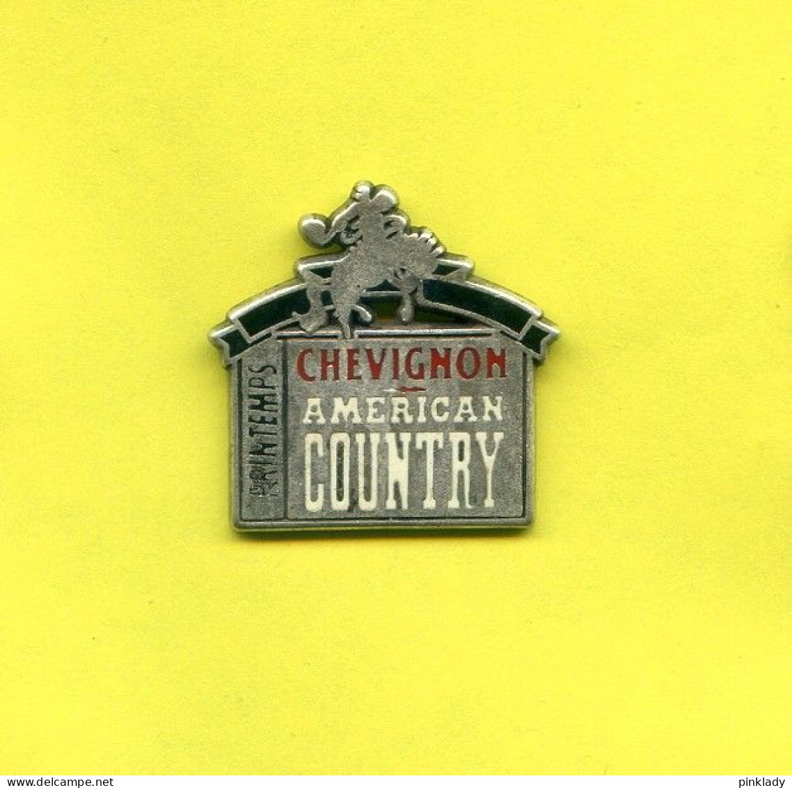 Rare Pins Chevignon American Country Ab319 - Marcas Registradas