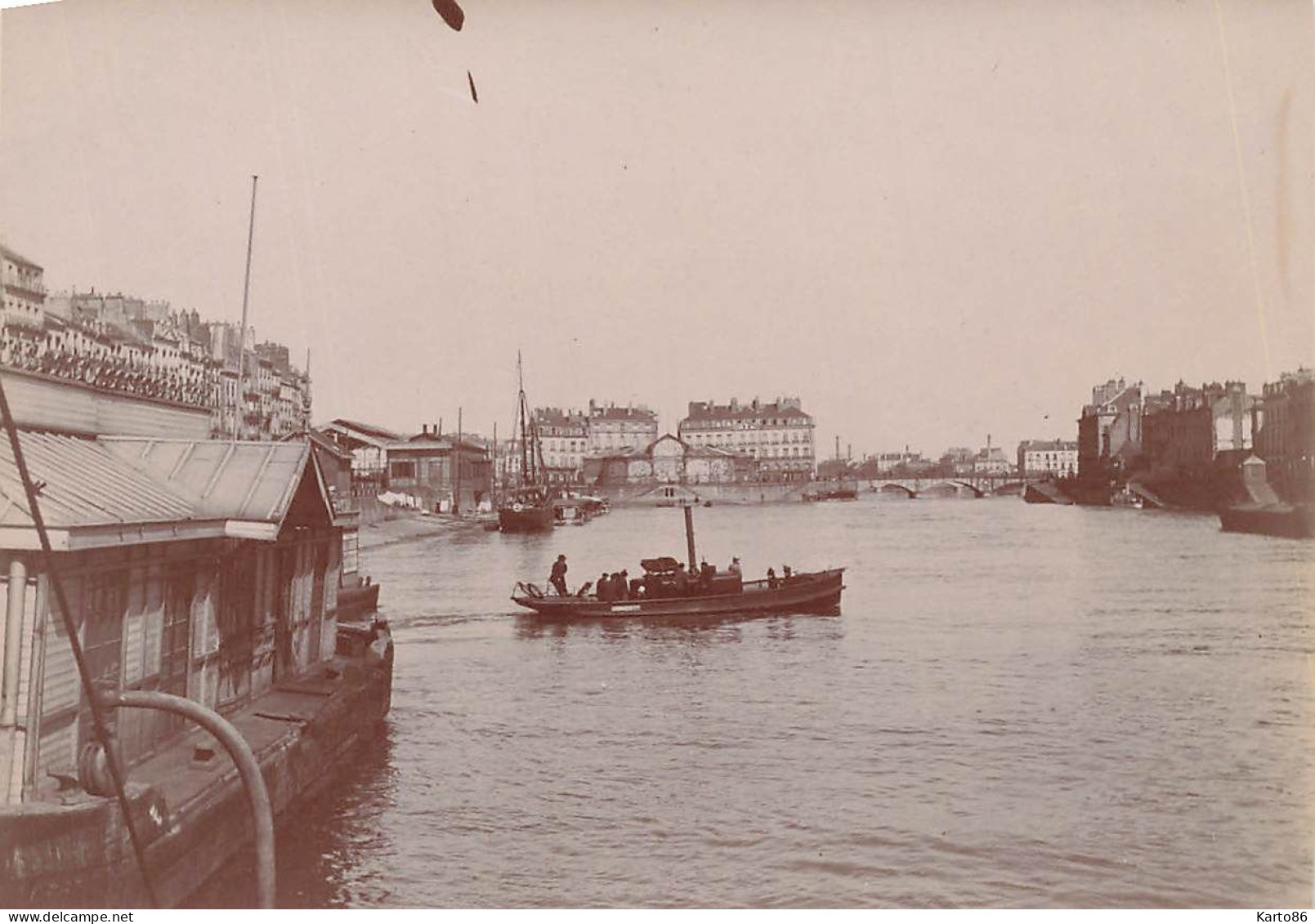 Nantes * Photo Ancienne Circa 1890/1910 * 10.6x7.6cm - Nantes