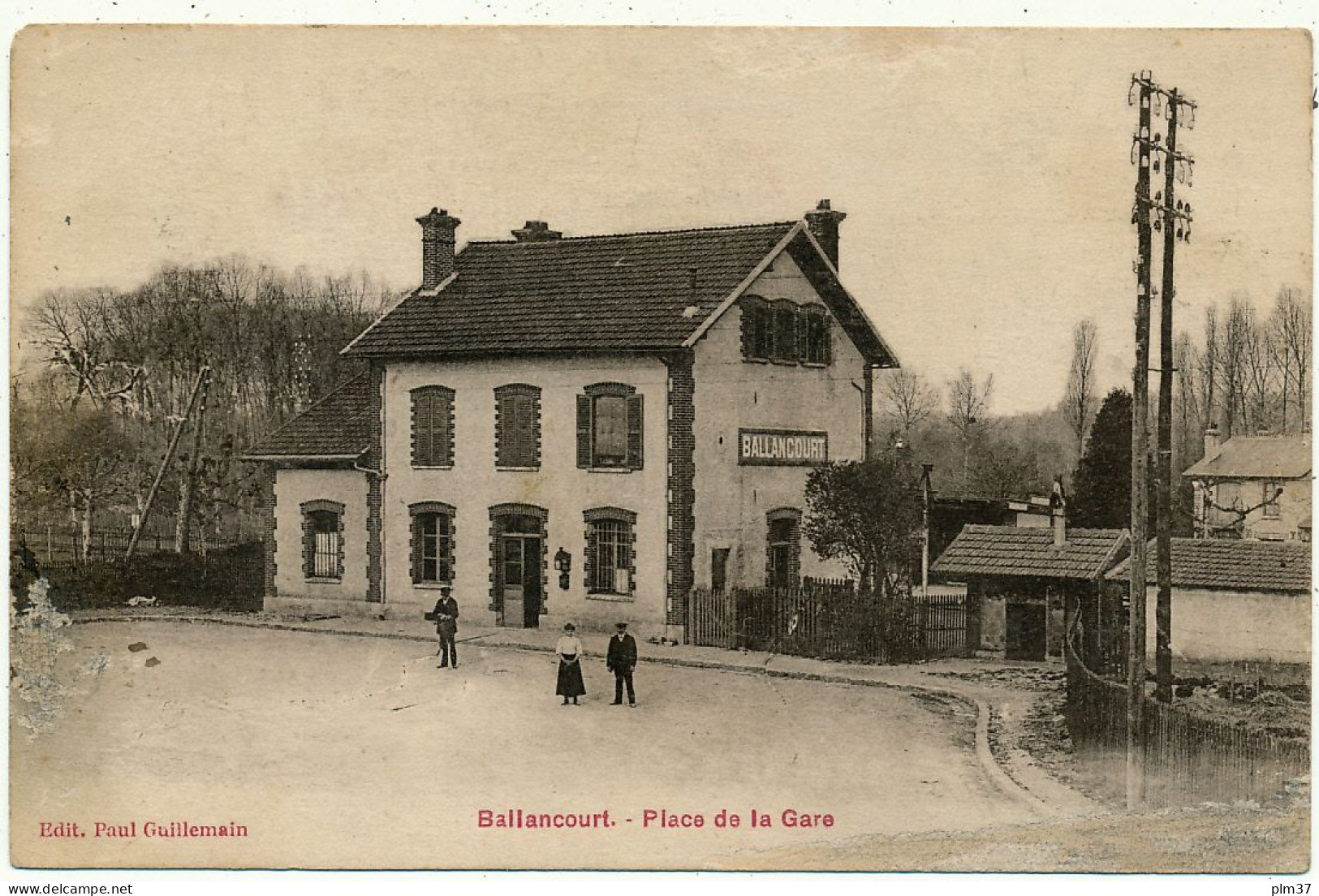 BALLENCOURT - Place De La Gare - Autres & Non Classés