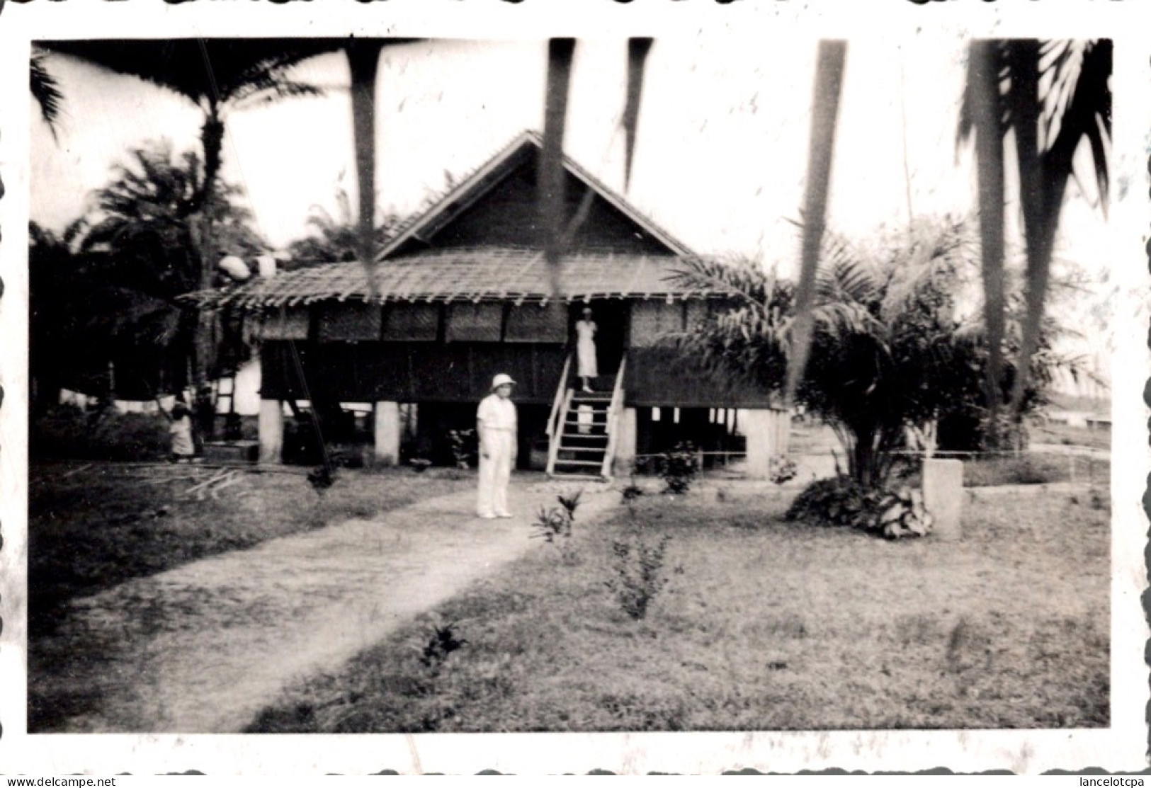 PHOTO 9X6 / GABON - LAMBARENE - CASE DU GERANT - Afrika