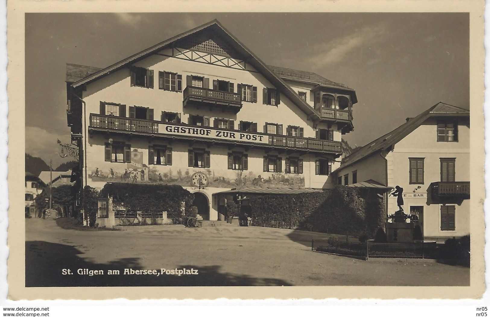 AUTRICHE - ST Gilgen Am Abersee, Postplatz - Austria - Osterreich - St. Gilgen