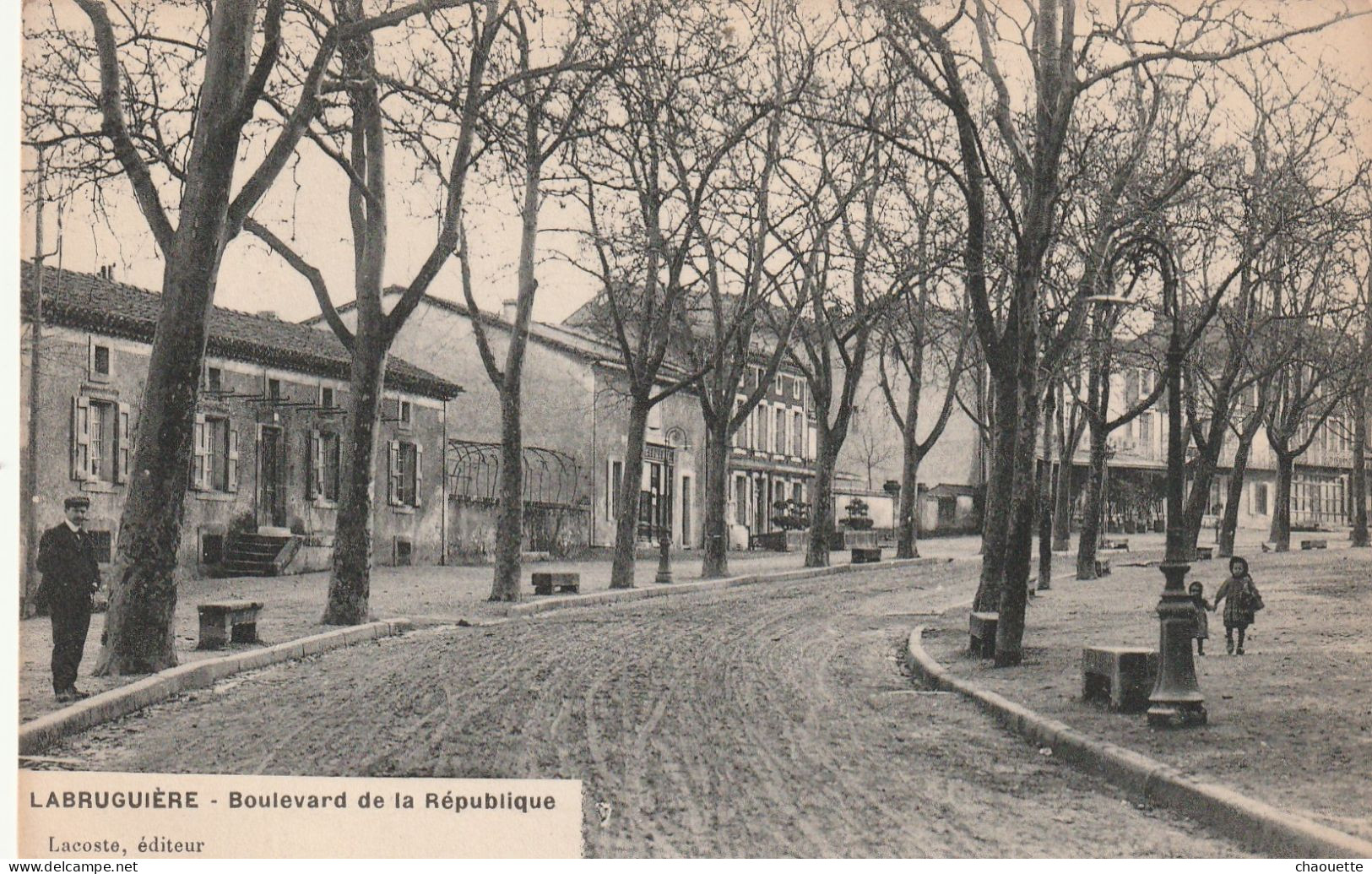 Labruguiere   Boulevard De La Republique  Edit  Lacoste - Labruguière