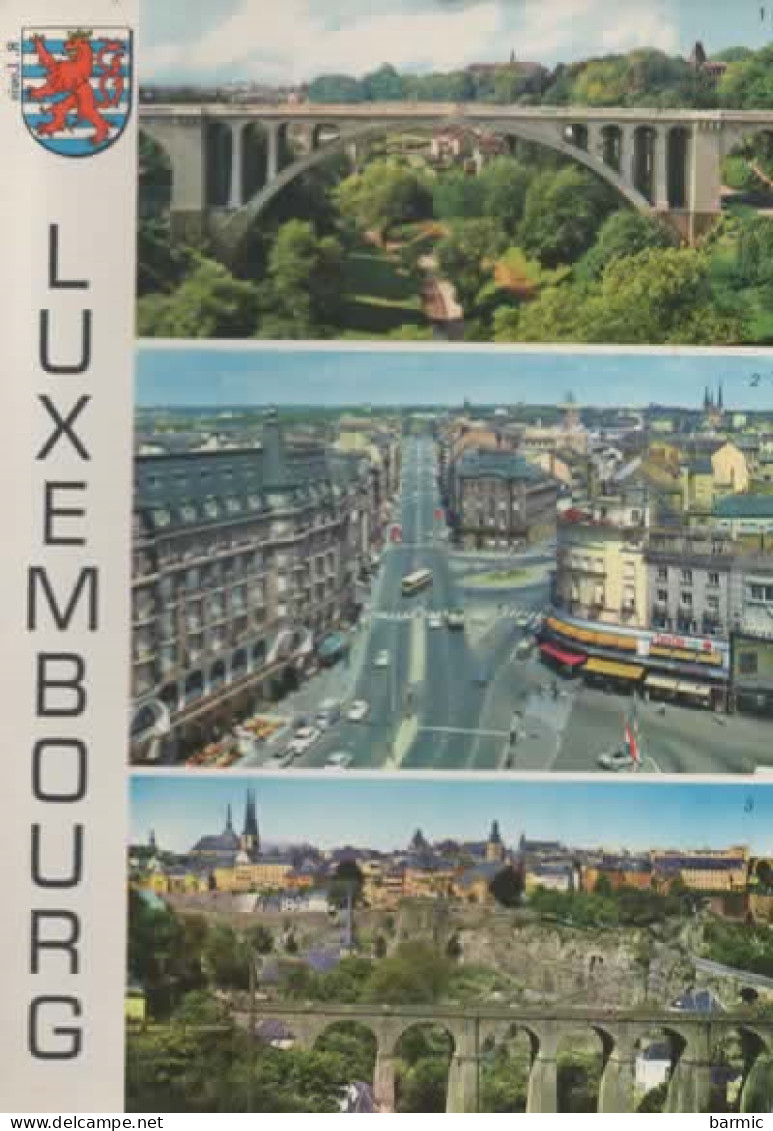 LUXEMBOURG, MULTIVUE  COULEUR  REF 15900 - Sonstige & Ohne Zuordnung