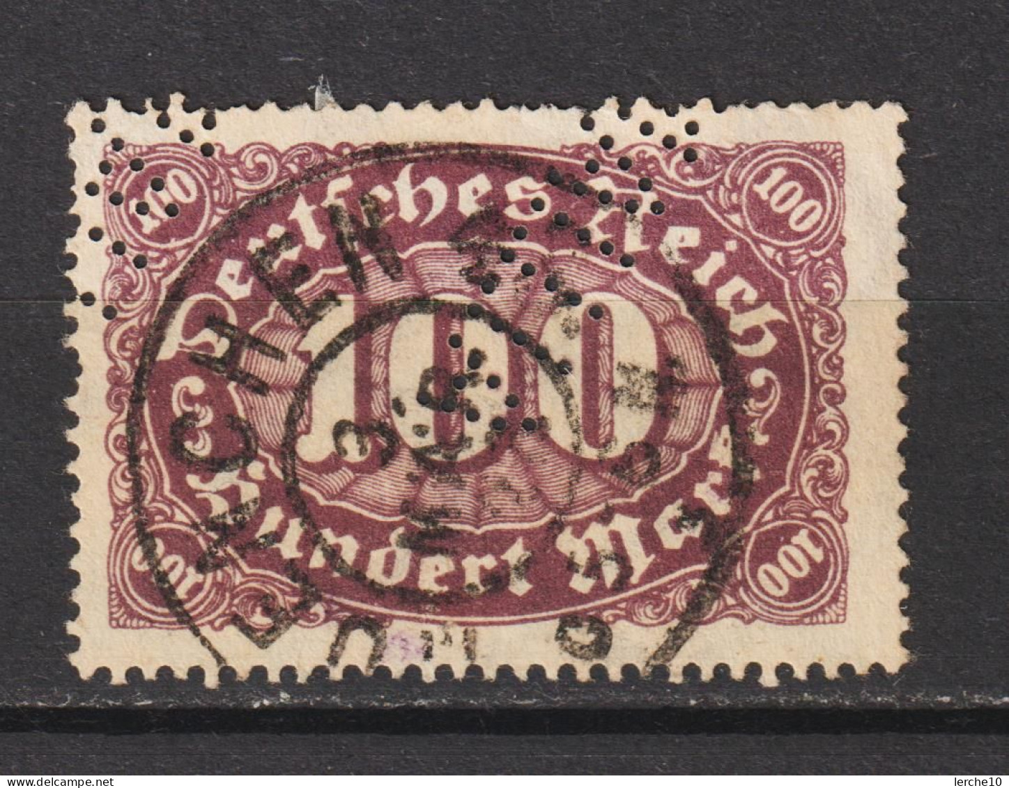 MiNr. 247 I Gestempelt, Perfins: ALLIANZ  (0388) - Used Stamps