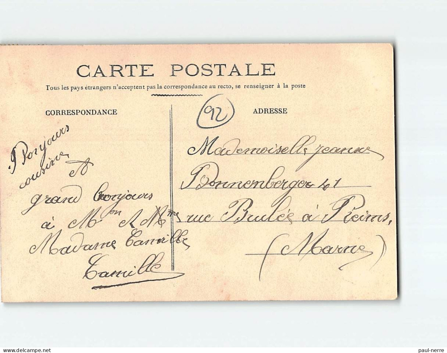 SCEAUX : Carte Souvenir - Très Bon état - Sceaux