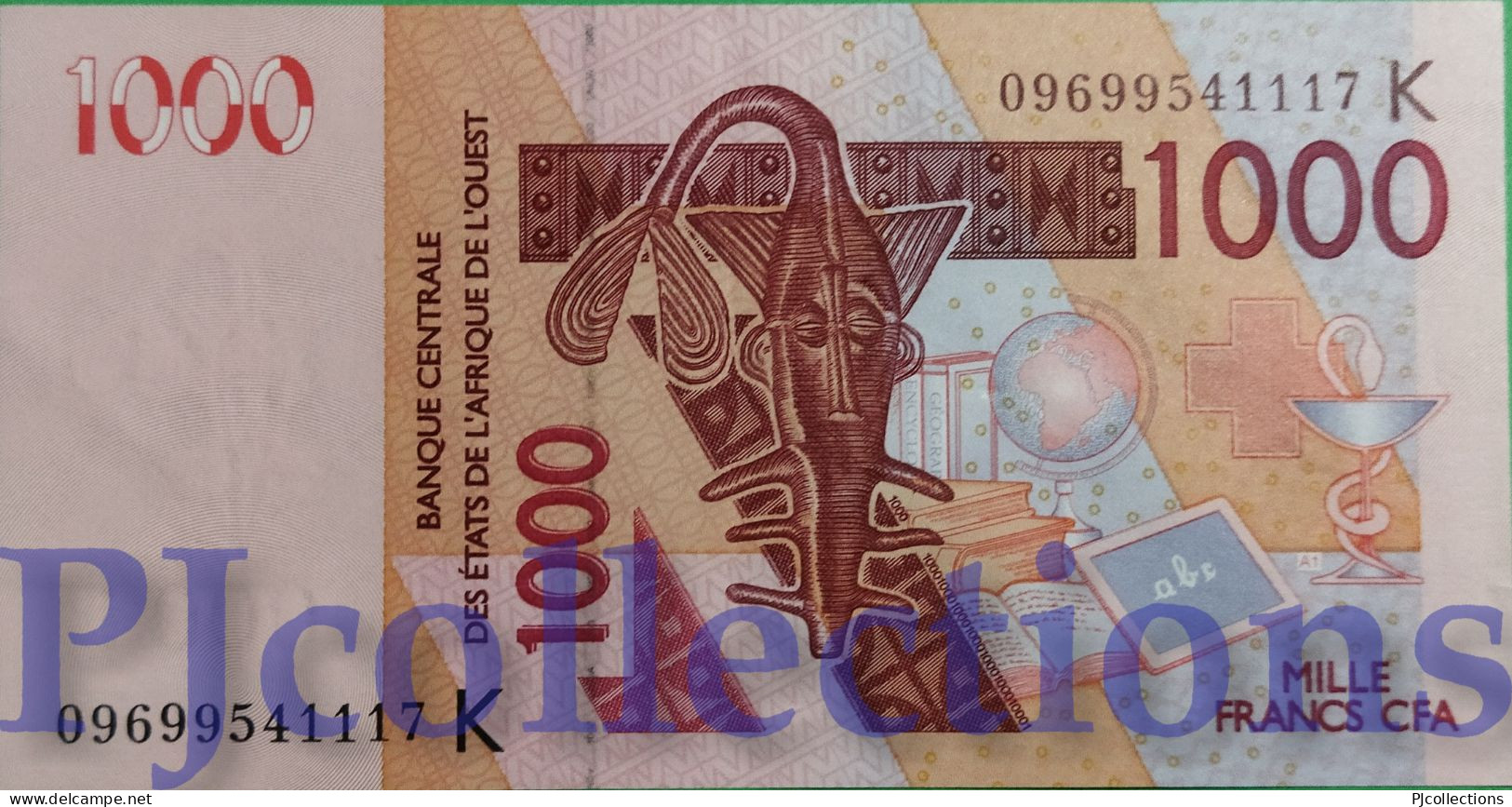 WEST AFRICAN STATES 1000 FRANCS 2009 PICK 715Kh UNC - Stati Dell'Africa Occidentale