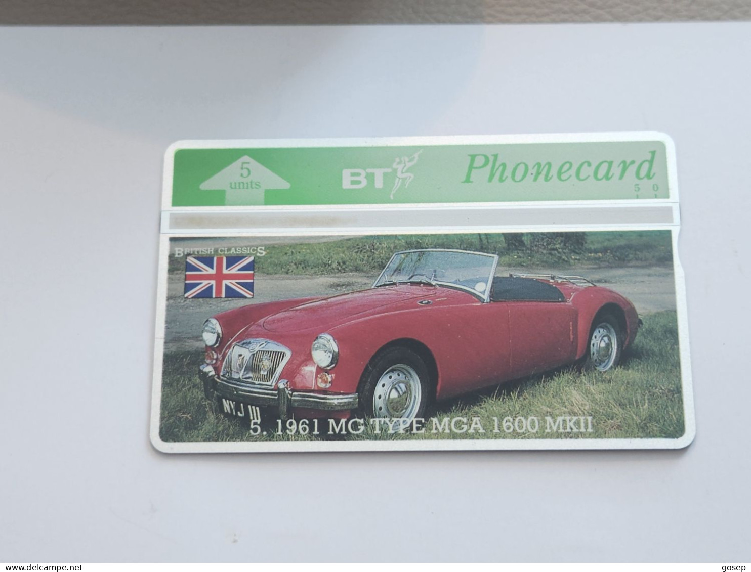 United Kingdom-(BTG-171)British Classies-(5)MG 1600 MK2-(178)(5units)(306C35226)(tirage-500)(price Cataloge-12.00£-mint - BT Edición General