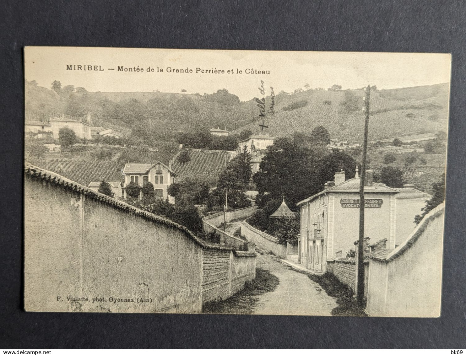 Miribel Montée De La Grande Perrière Et Le Coteau - Ohne Zuordnung