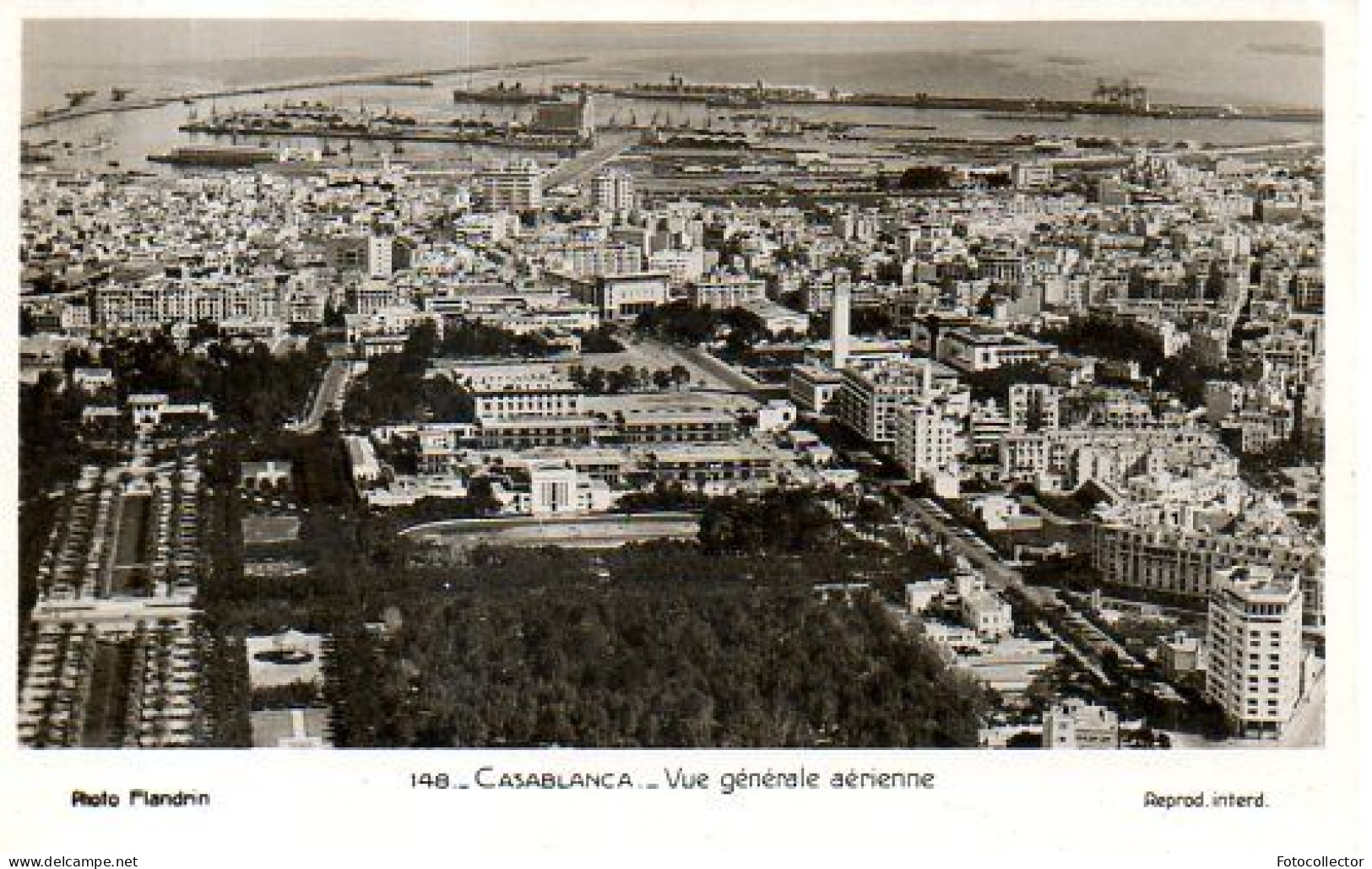 Maroc Casablanca : Vue Générale Aérienne - Casablanca