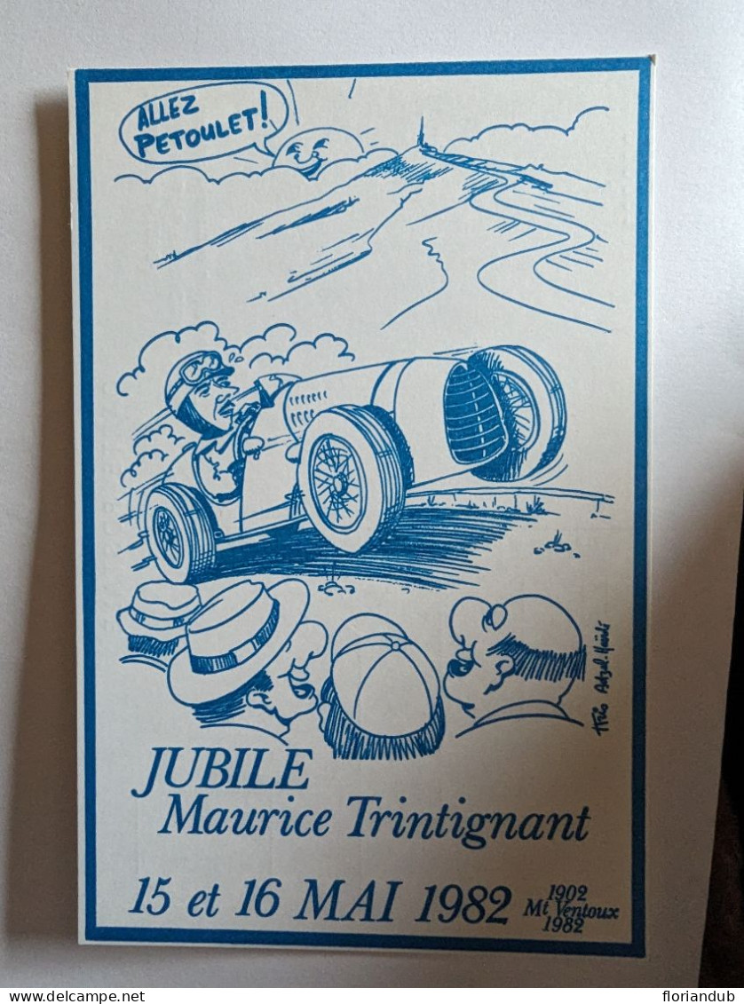 CP - Rallye Jubilé Maurice Trintignant Mont Ventoux 1982 - Rally