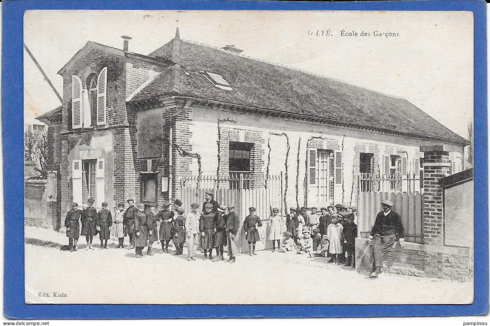 10 - SAINT LYE - Ecole Des Garçons - Animée - Autres & Non Classés