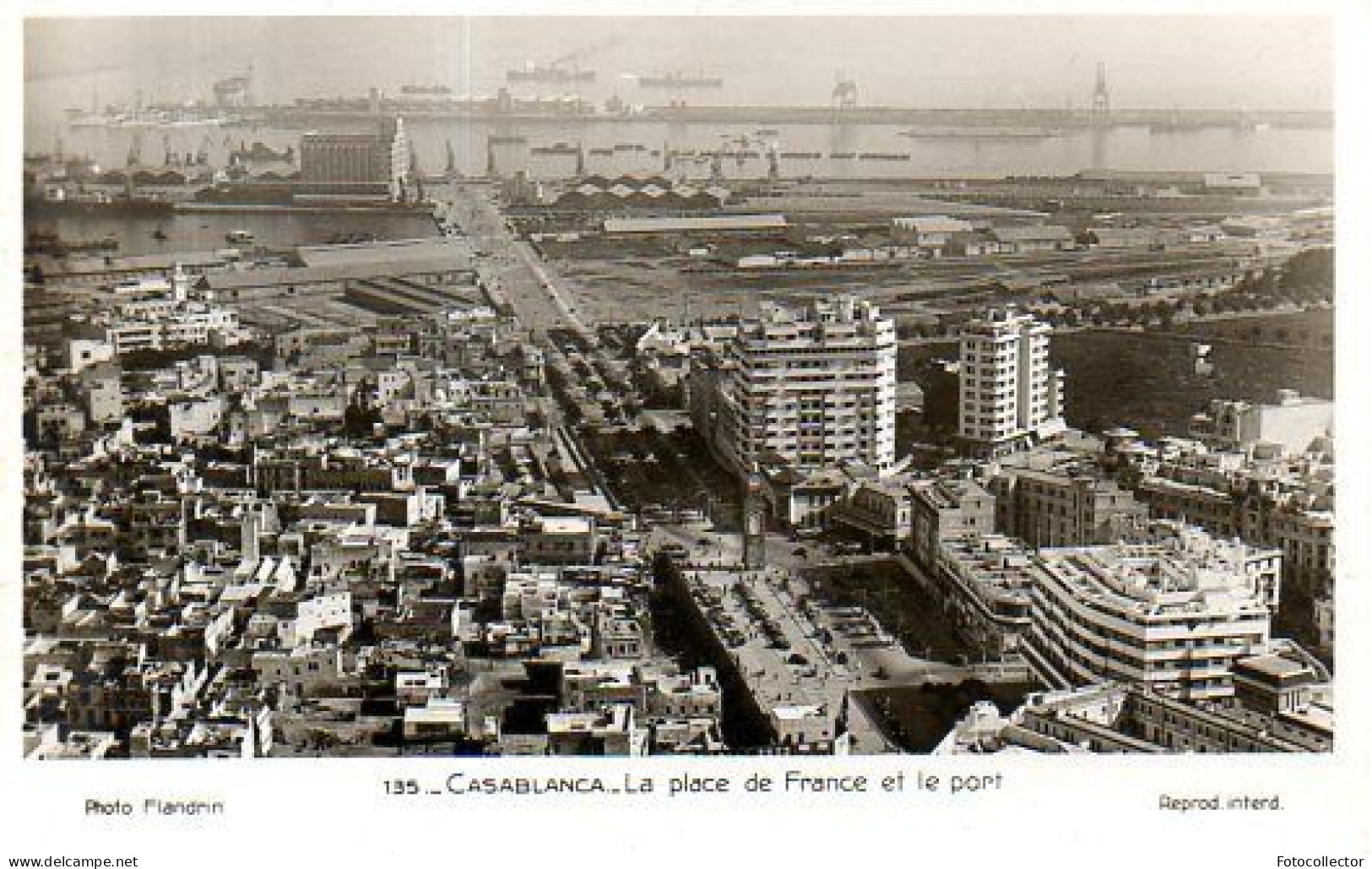 Maroc Casablanca : Place De France Et Le Port - Casablanca