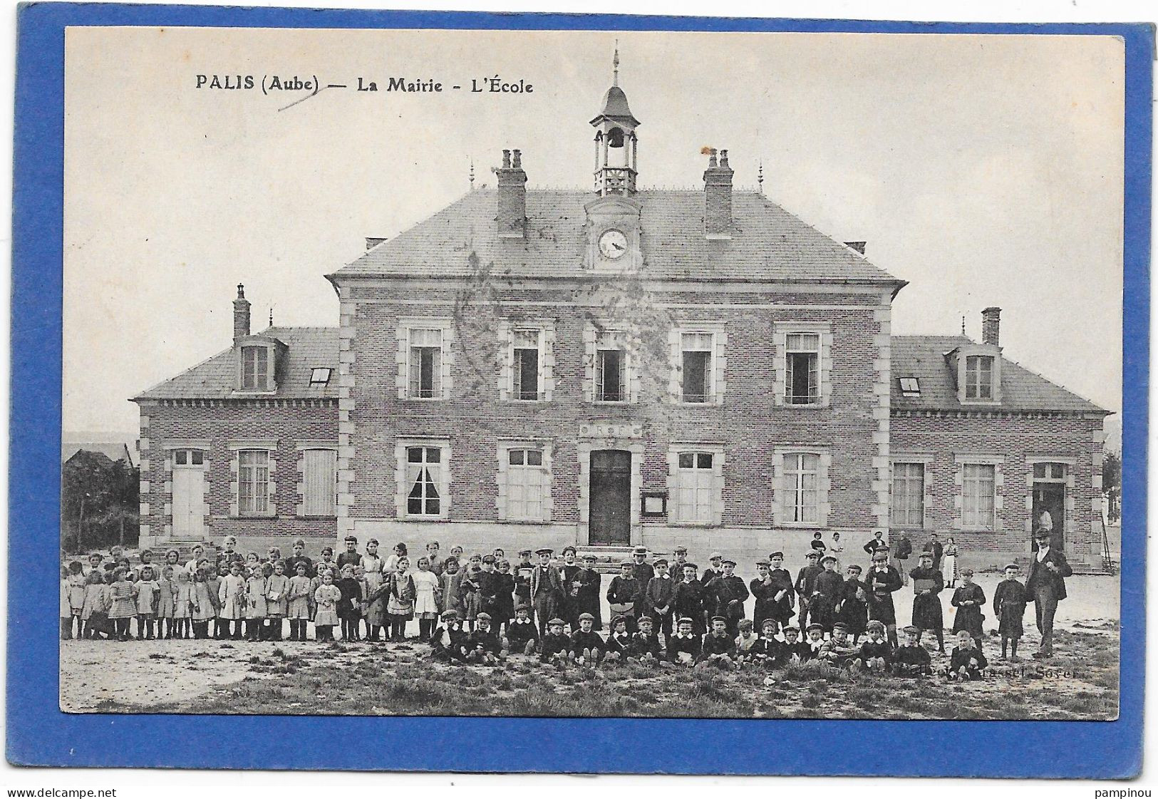10 - PALIS - Mairie, Ecole - Animée - Autres & Non Classés