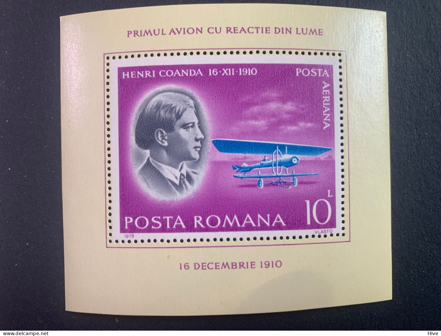 ROMANIA, 1978, Aviation History MNH - Neufs