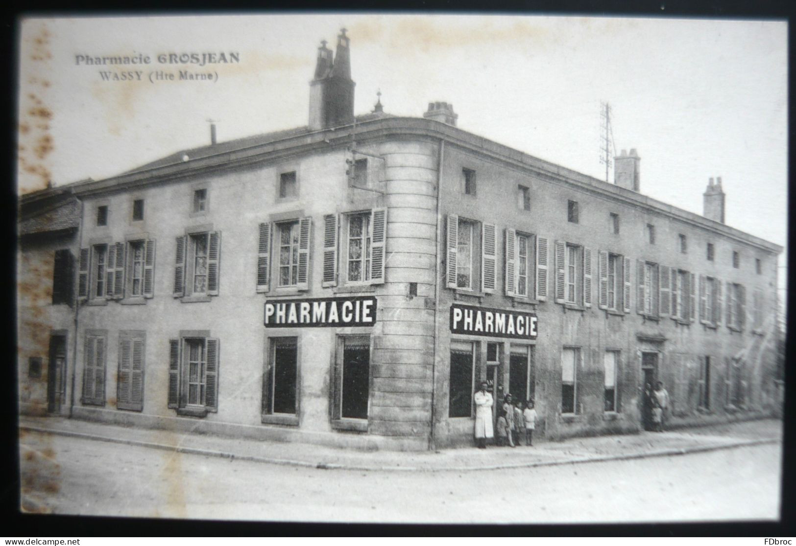 52 WASSY. Pharmacie GROSJEAN ( Haute Marne ) - Wassy