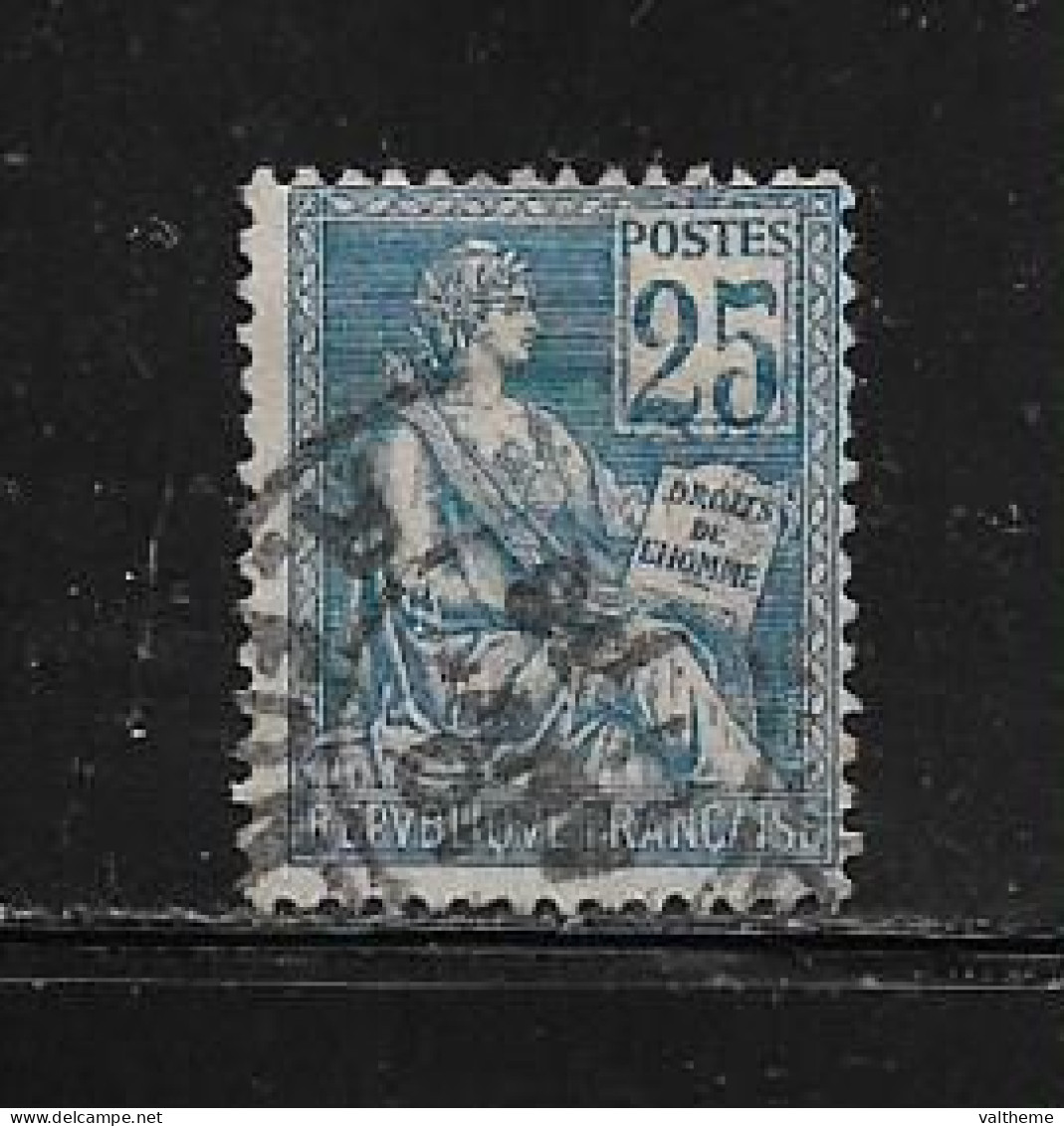 FRANCE  ( FR1 -  258 )  1900  N°  YVERT ET TELLIER  N°  114a - Used Stamps