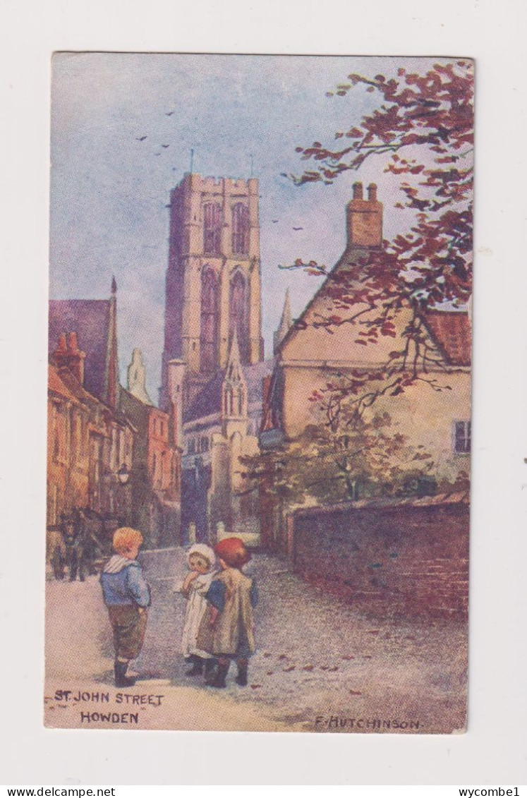 ENGLAND -  Howden St John Street  Used Vintage Postcard - Other & Unclassified