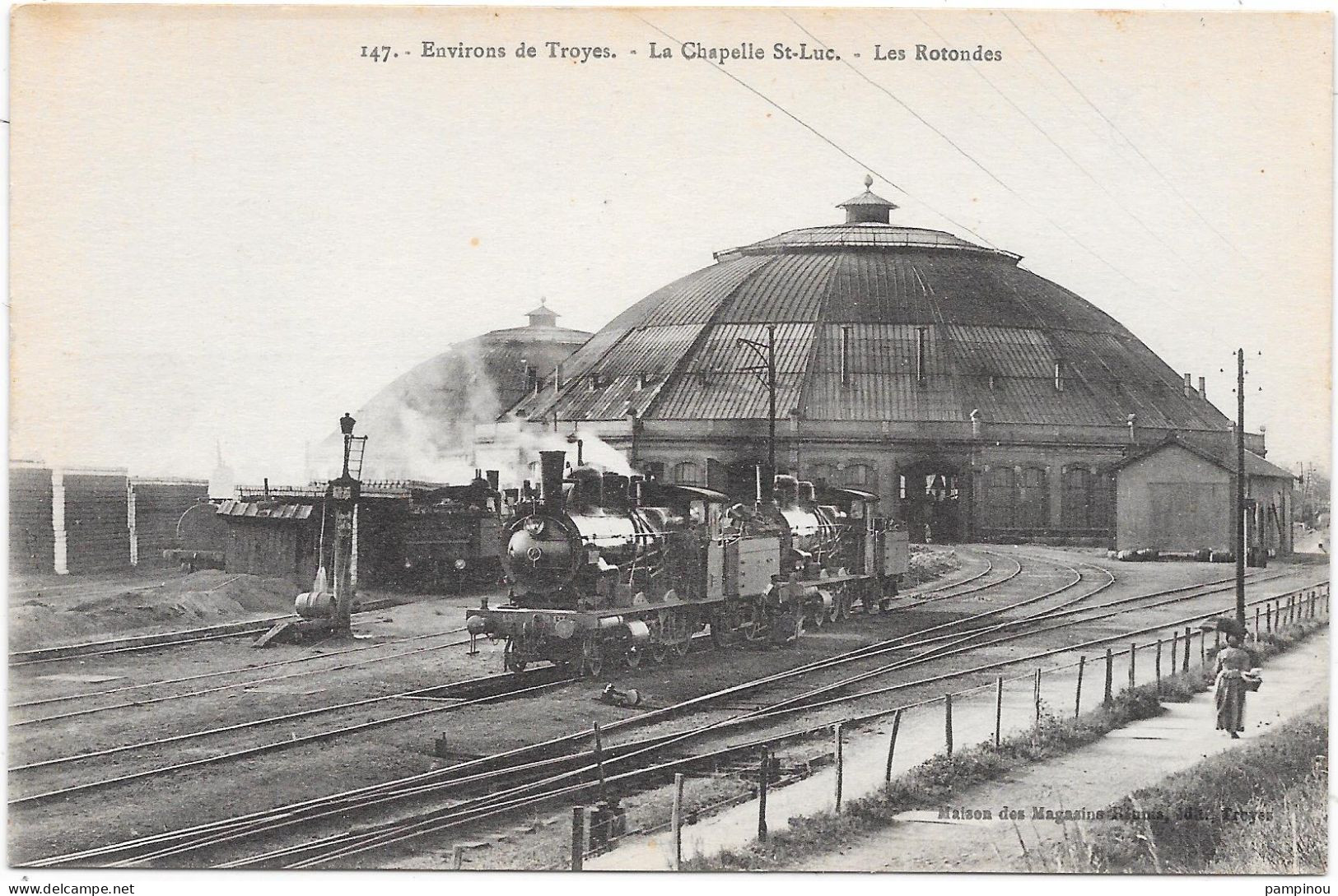 10 -Environs De TROYES - Les Rotondes - Train - Troyes