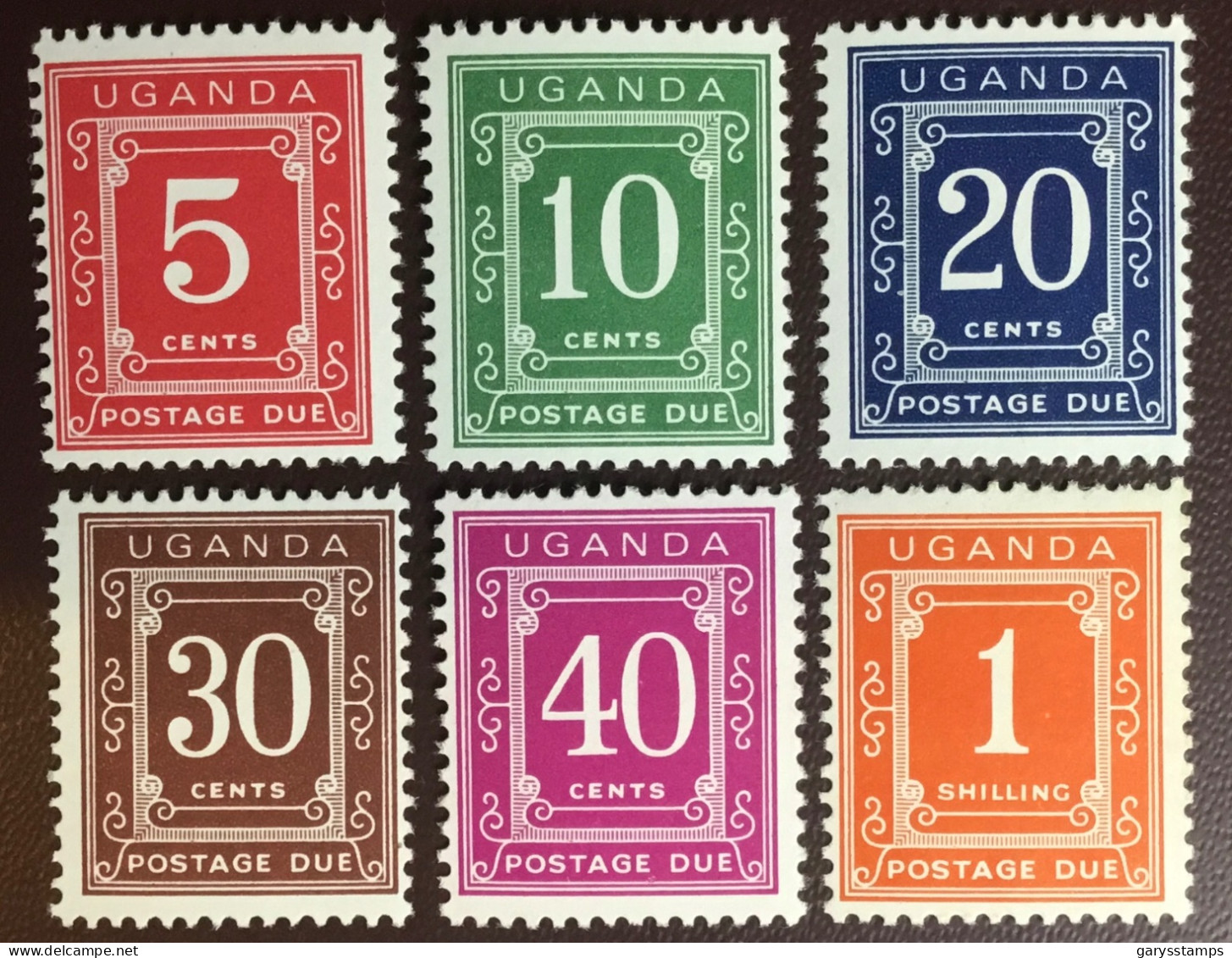 Uganda 1967 Postage Due Set MNH - Ouganda (1962-...)