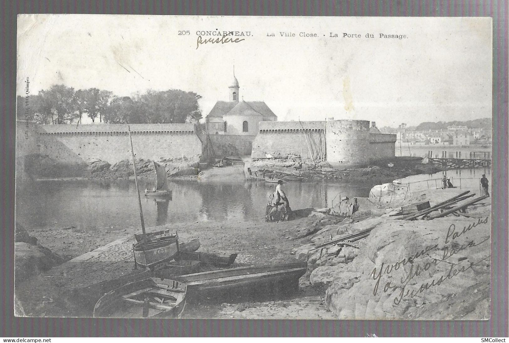 Concarneau (karten Bost) Ville Close, Porte Du Passage (13626) - Concarneau