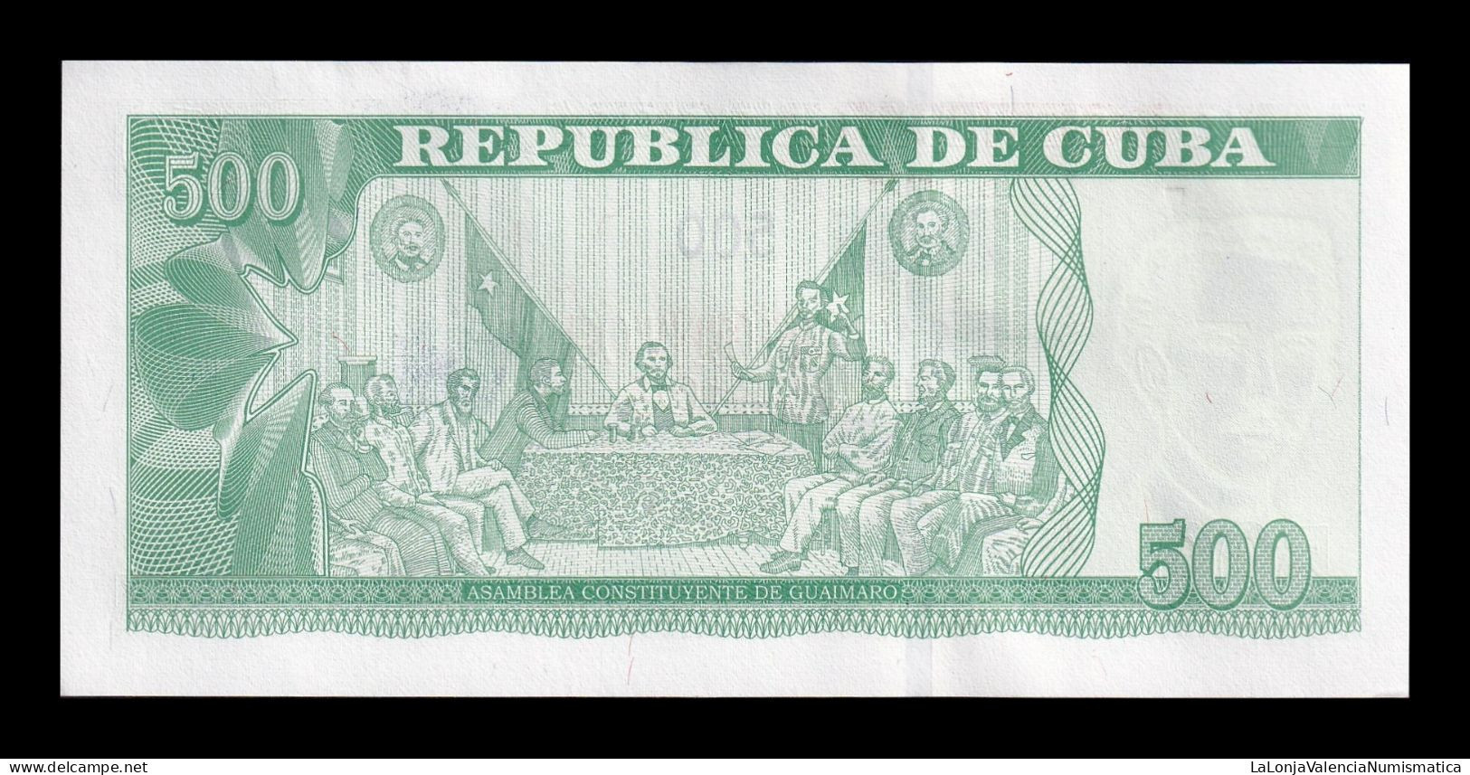 Cuba 500 Pesos Ignacio Agramonte 2023 Pick 131 New Sc- AUnc - Kuba