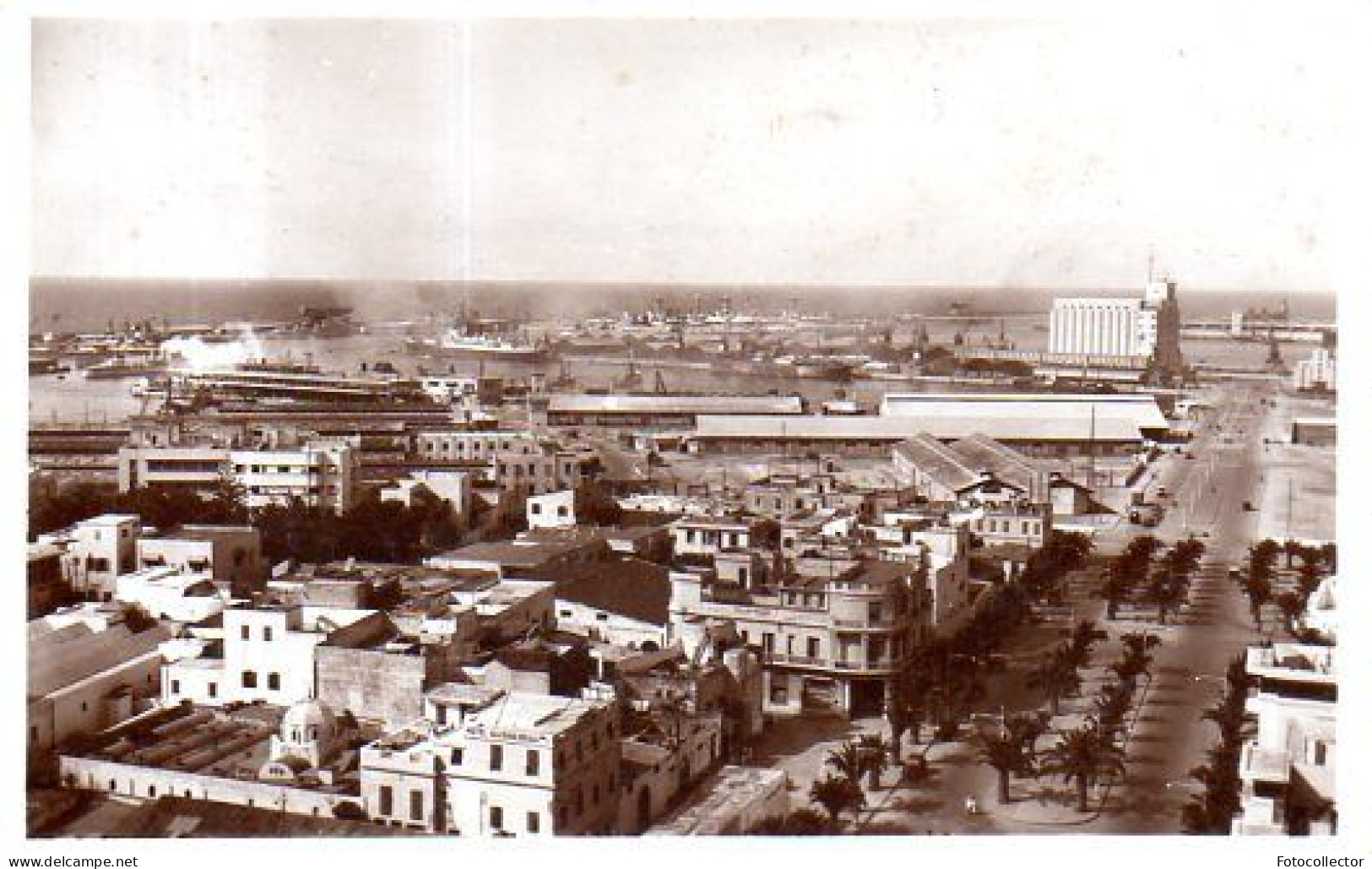 Maroc Casablanca : Vue Générale Sur Le Port - Casablanca