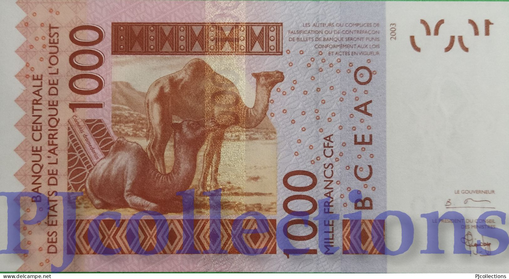 WEST AFRICAN STATES 1000 FRANCS 2004 PICK 715Kb UNC - West African States