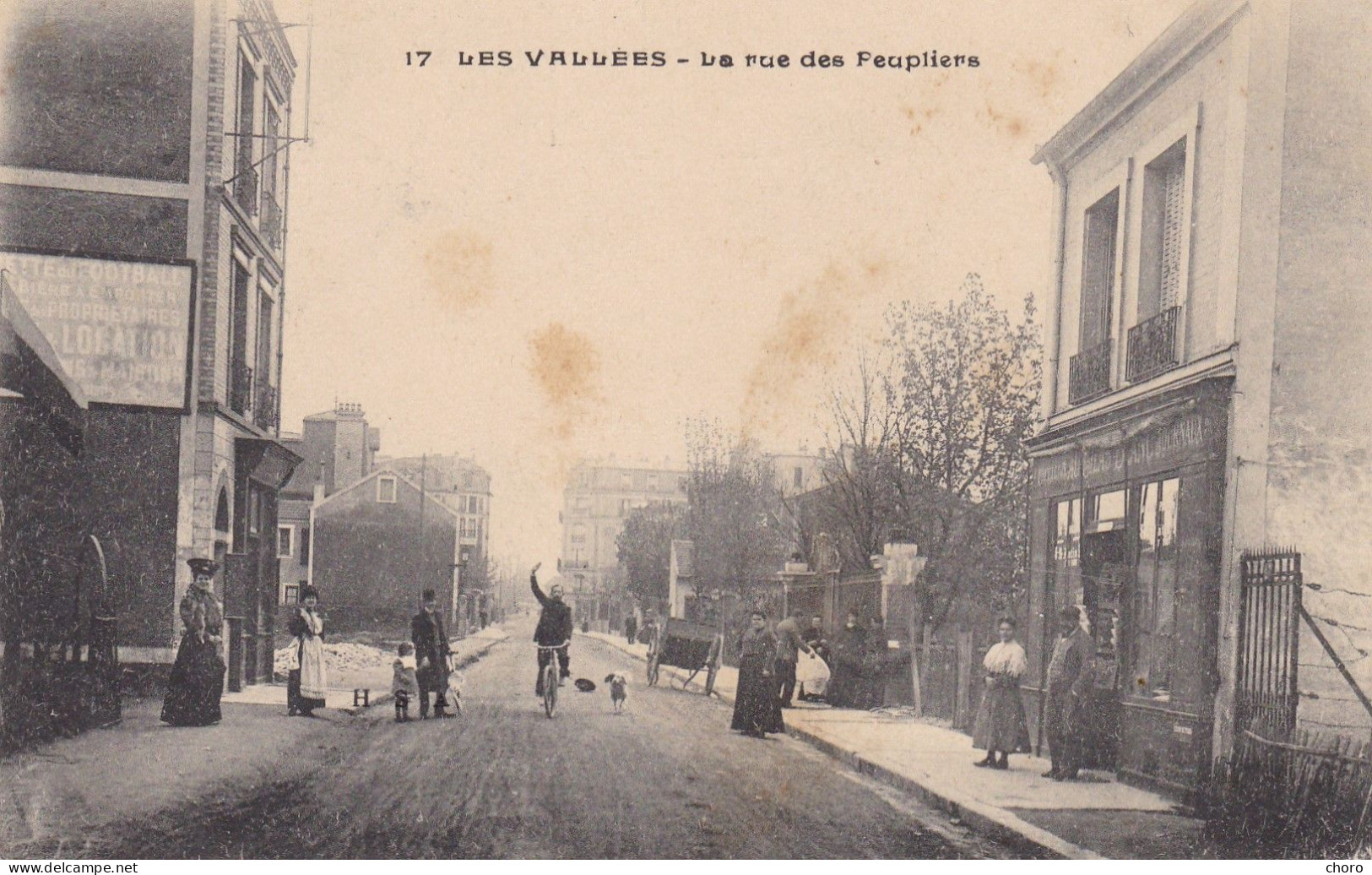 92 - LES VALLEES - LA RUE DESPEUPLIERS - Other & Unclassified