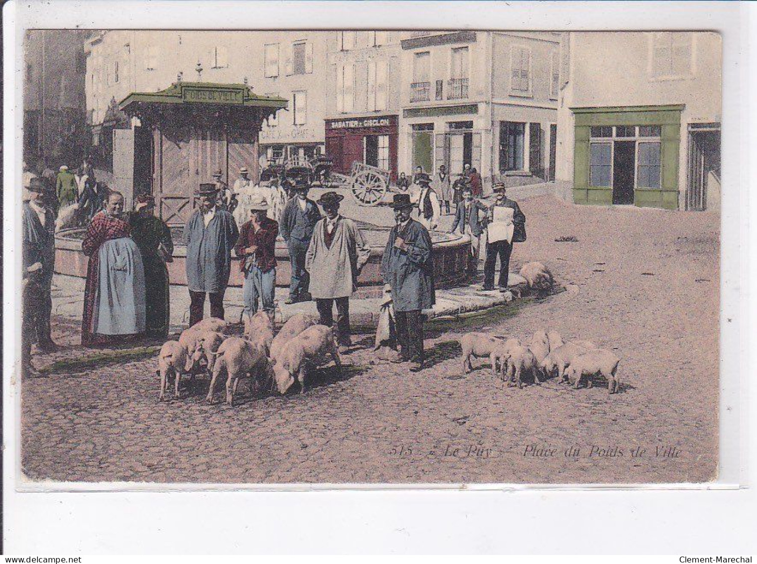 LE PUY-EN-VELAY: Place Du Poids De Ville - état - Le Puy En Velay