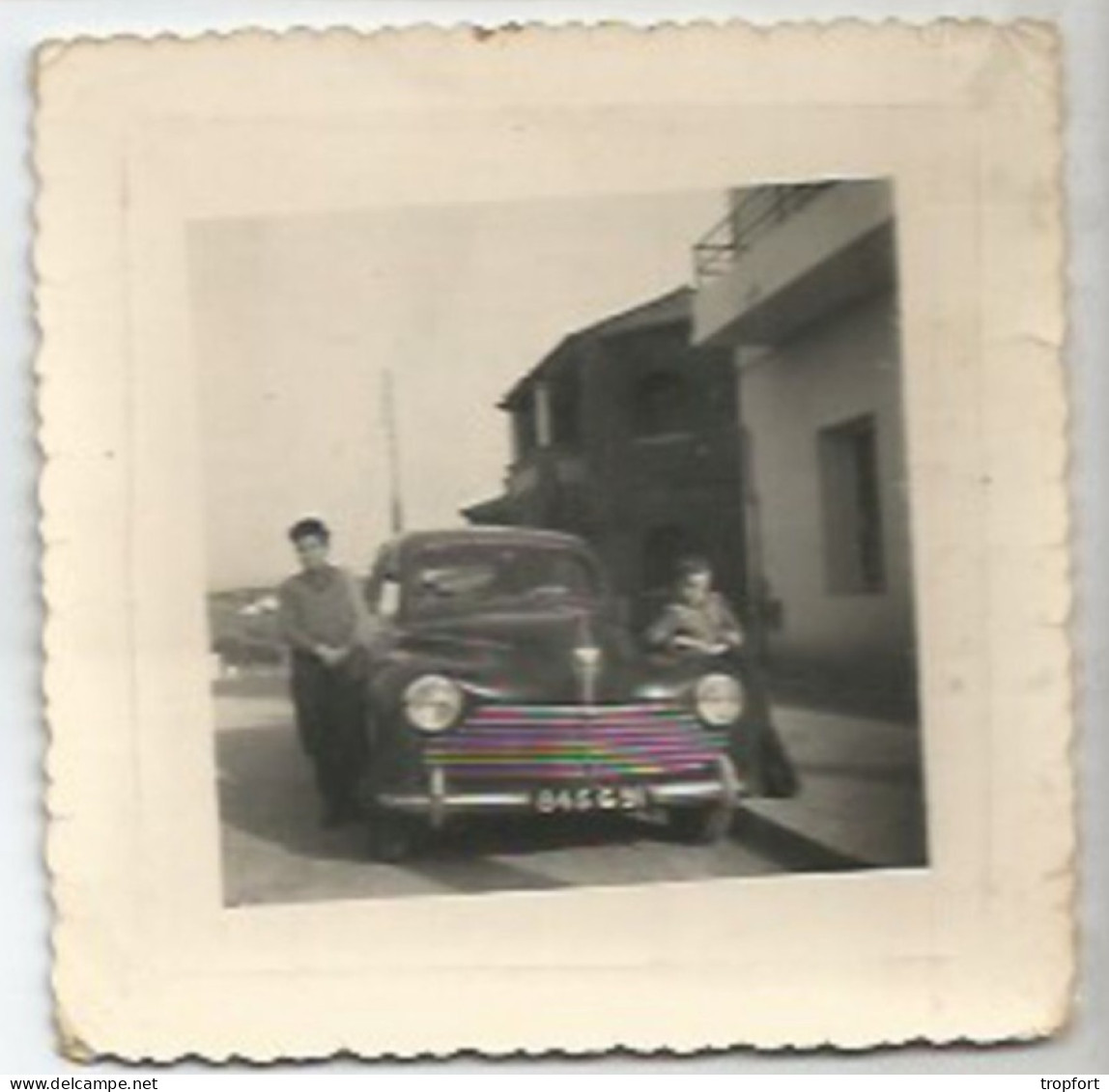 RU // Vintage ! Photo Voiture Ancienne ENFANTS Devant Automobile //  Automobile - Automobiles