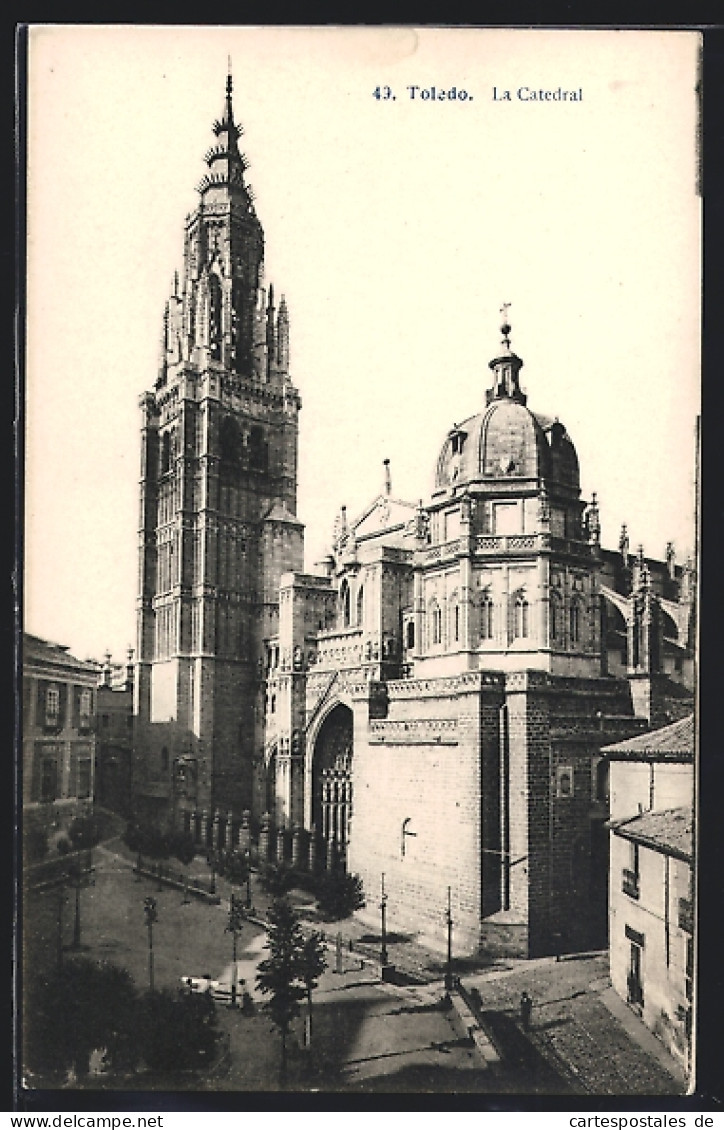 Postal Toledo, La Catedral  - Toledo
