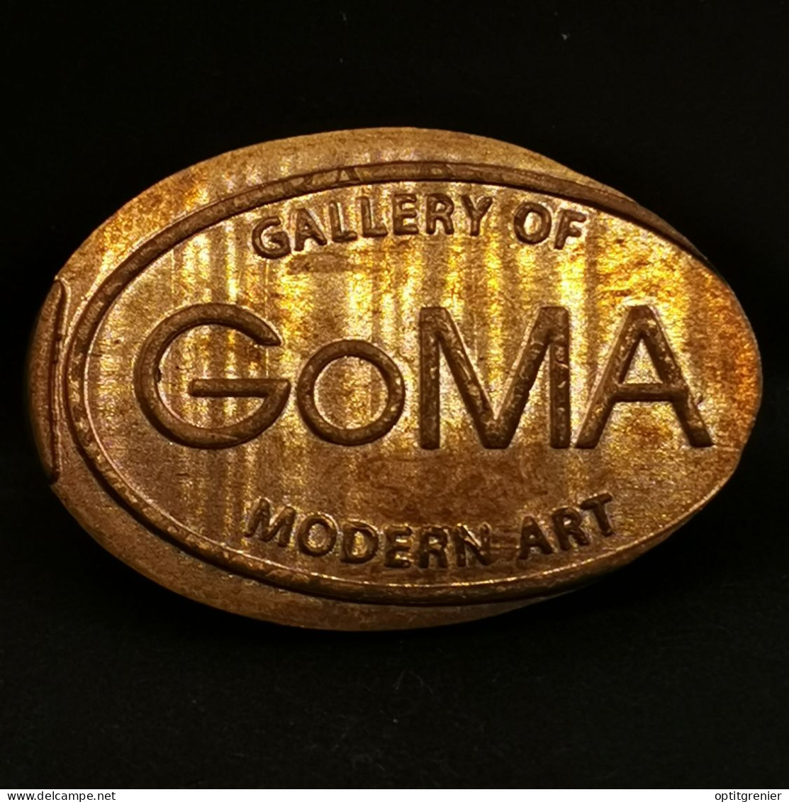 PIECE ECRASEE GOMA GALLERIE D'ART MODERNE DE GLASGOW ECOSSE / ELONGATED COIN - Unclassified