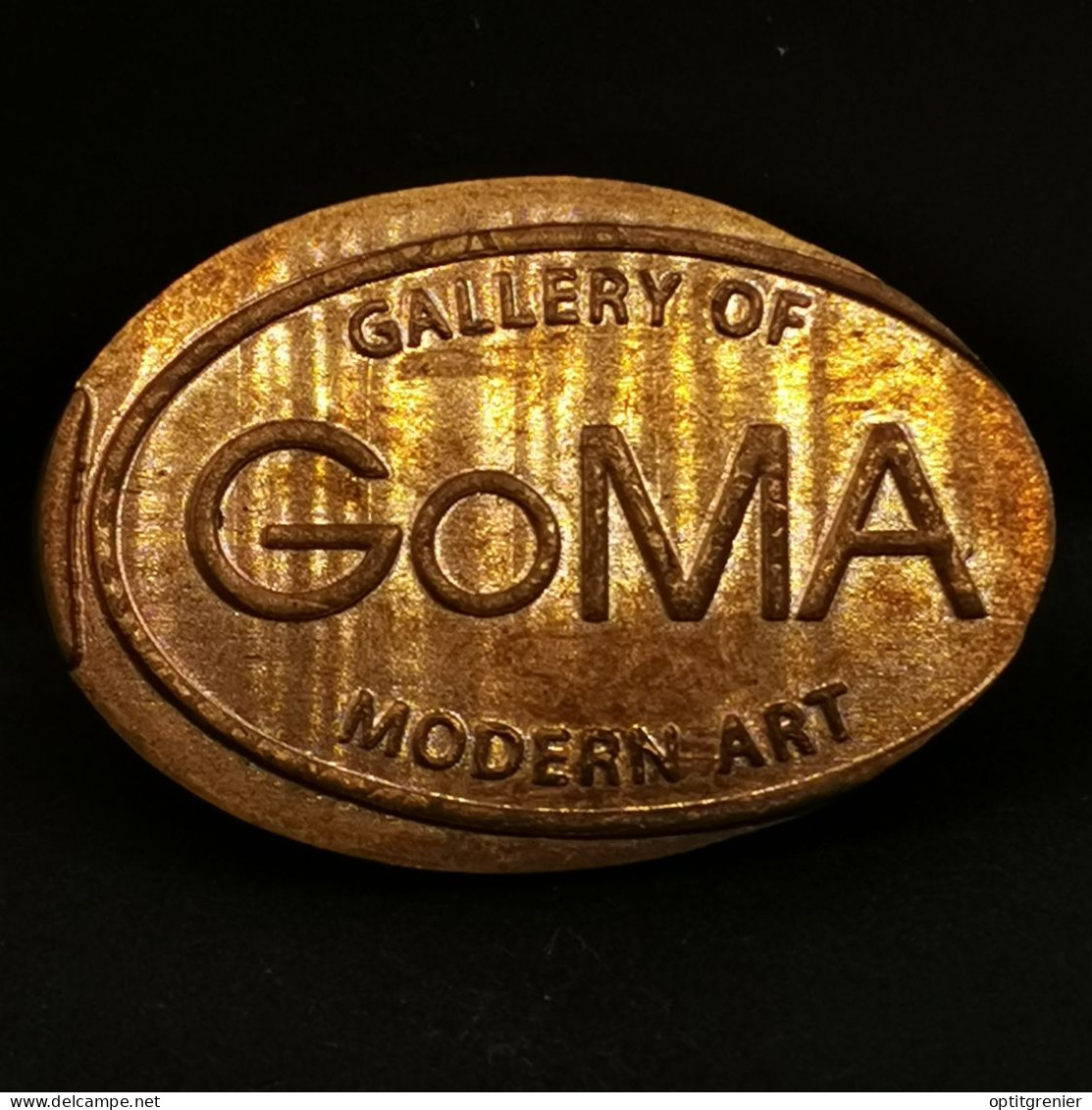 PIECE ECRASEE GOMA GALLERIE D'ART MODERNE DE GLASGOW ECOSSE / ELONGATED COIN - Sin Clasificación