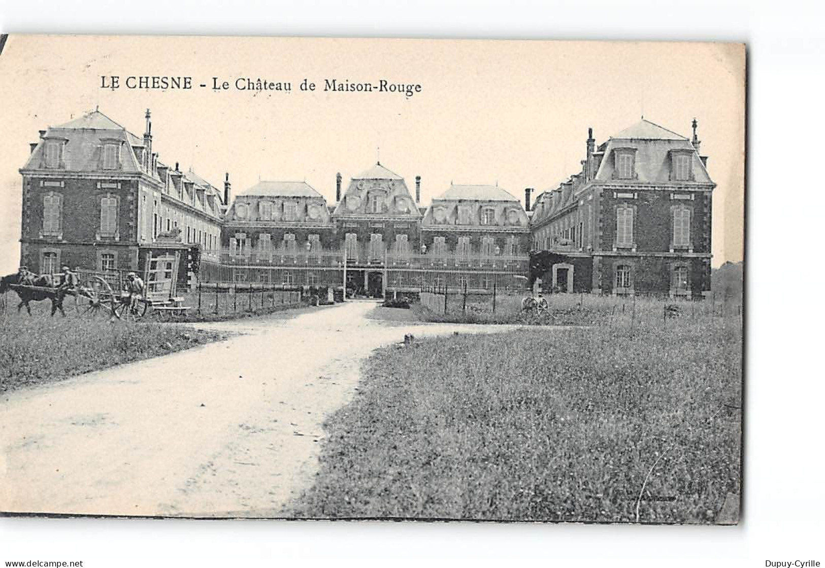 LE CHESNE - Le Château De Maison Rouge - Très Bon état - Le Chesne