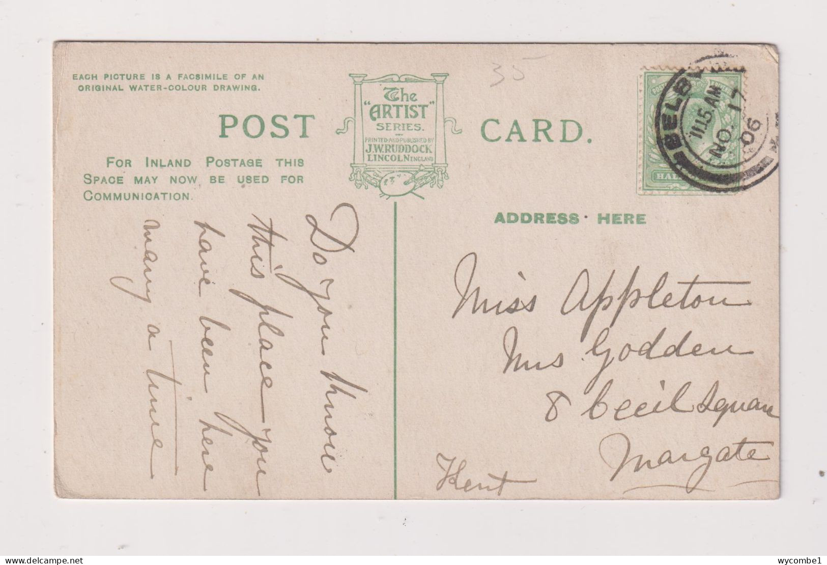 ENGLAND -  Howden The High Bridge  Used Vintage Postcard - Autres & Non Classés