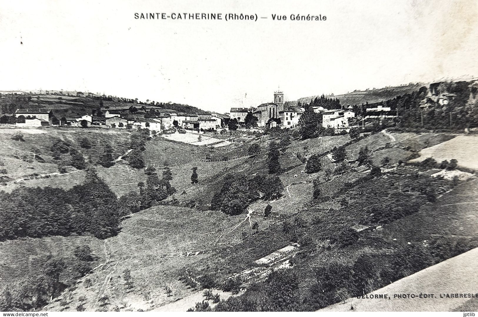CPA Carte Postale / 69 Rhône, Ste Ou Sainte-Catherine-sur-Riverie / Delorme, Photo-Édit. / Vue Générale. - Other & Unclassified
