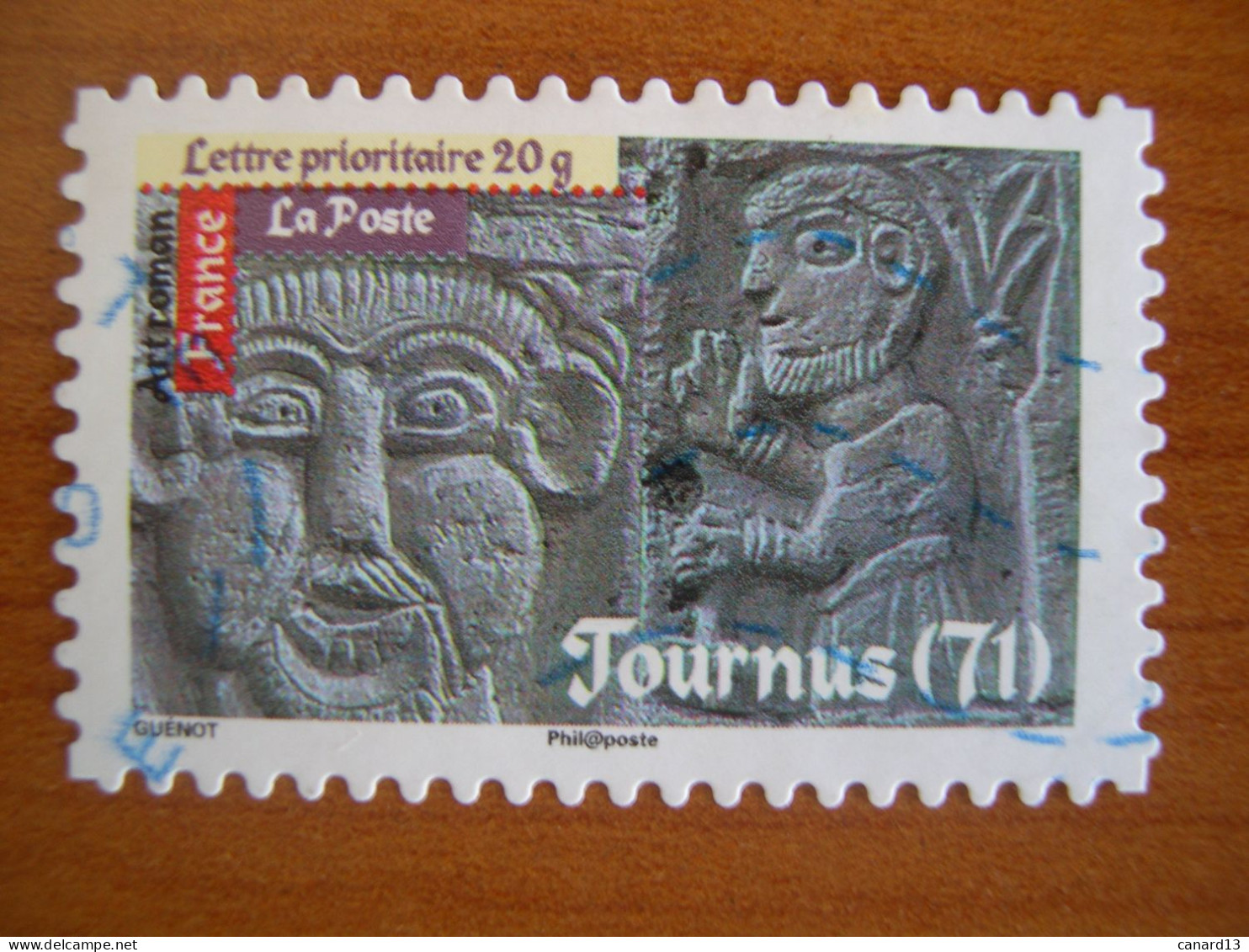 France Obl   N° 455 Cachet Rond Bleu - Used Stamps