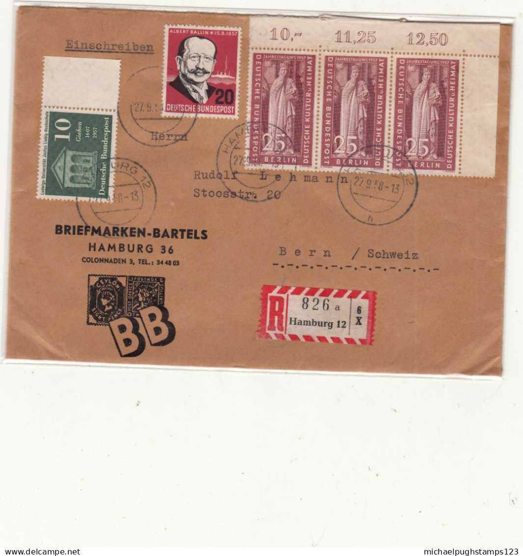 Germany / Switzerland / Berlin Stamps - Autres & Non Classés