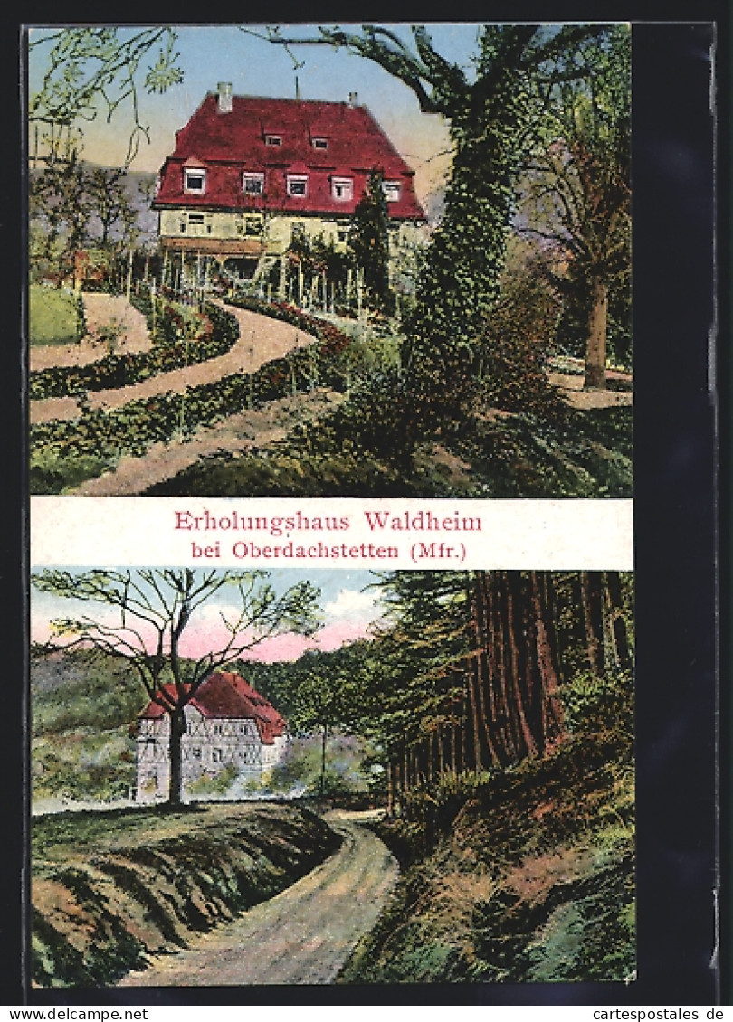 AK Waldheim /Obdachstetten, Blick Auf Das Erholungsheim  - Sonstige & Ohne Zuordnung