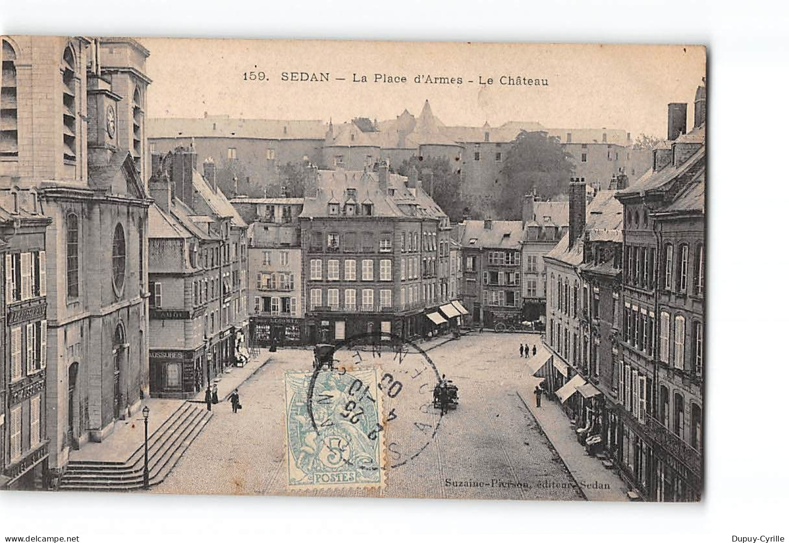 SEDAN - La Place D'Armes - Le Château - Très Bon état - Sedan