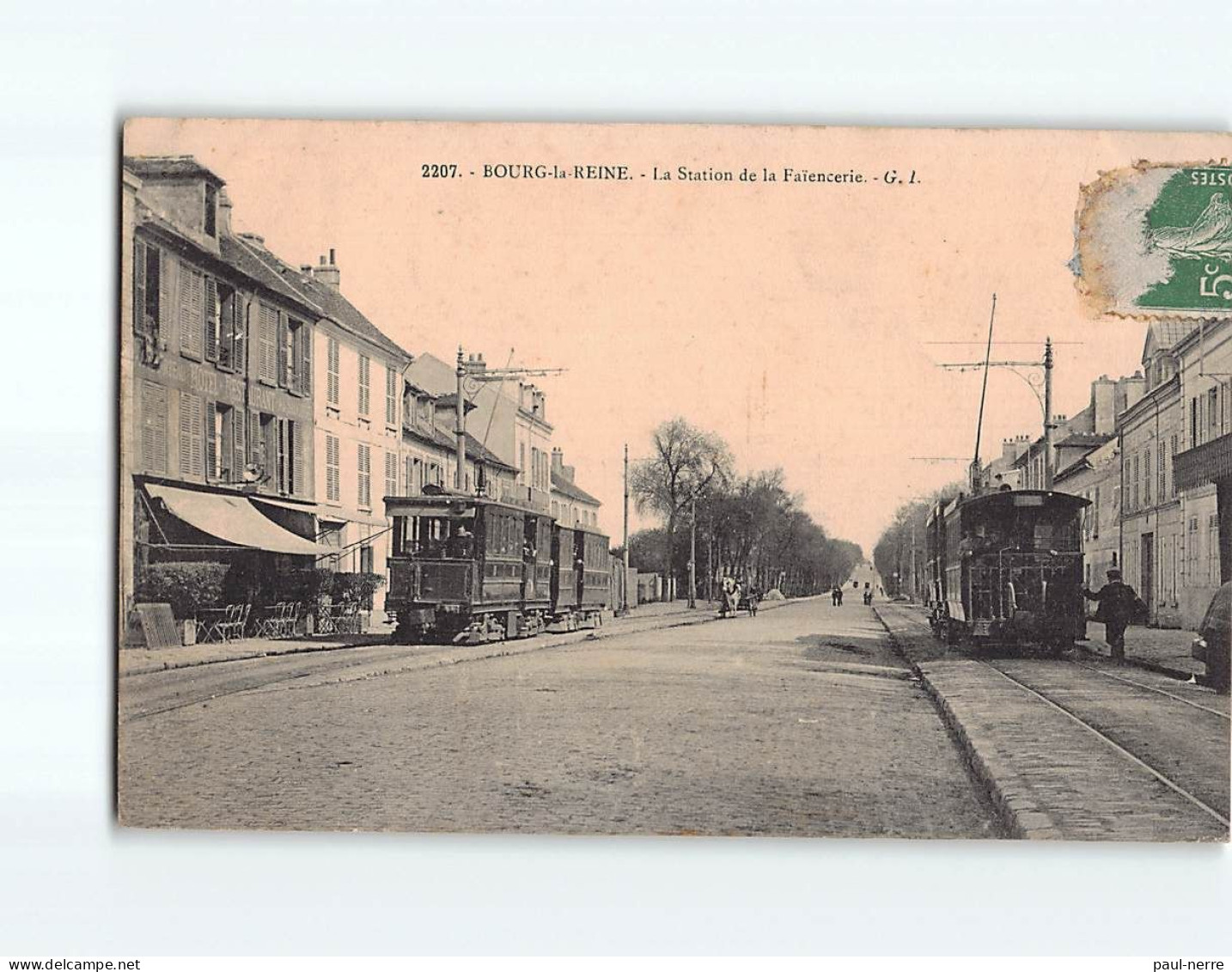 BOURG LA REINE : La Station De La Faïencerie - état - Bourg La Reine