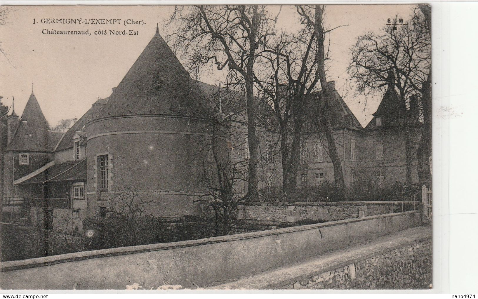 Germigny - L'Exempt - Château Côté Nord-Est - Autres & Non Classés