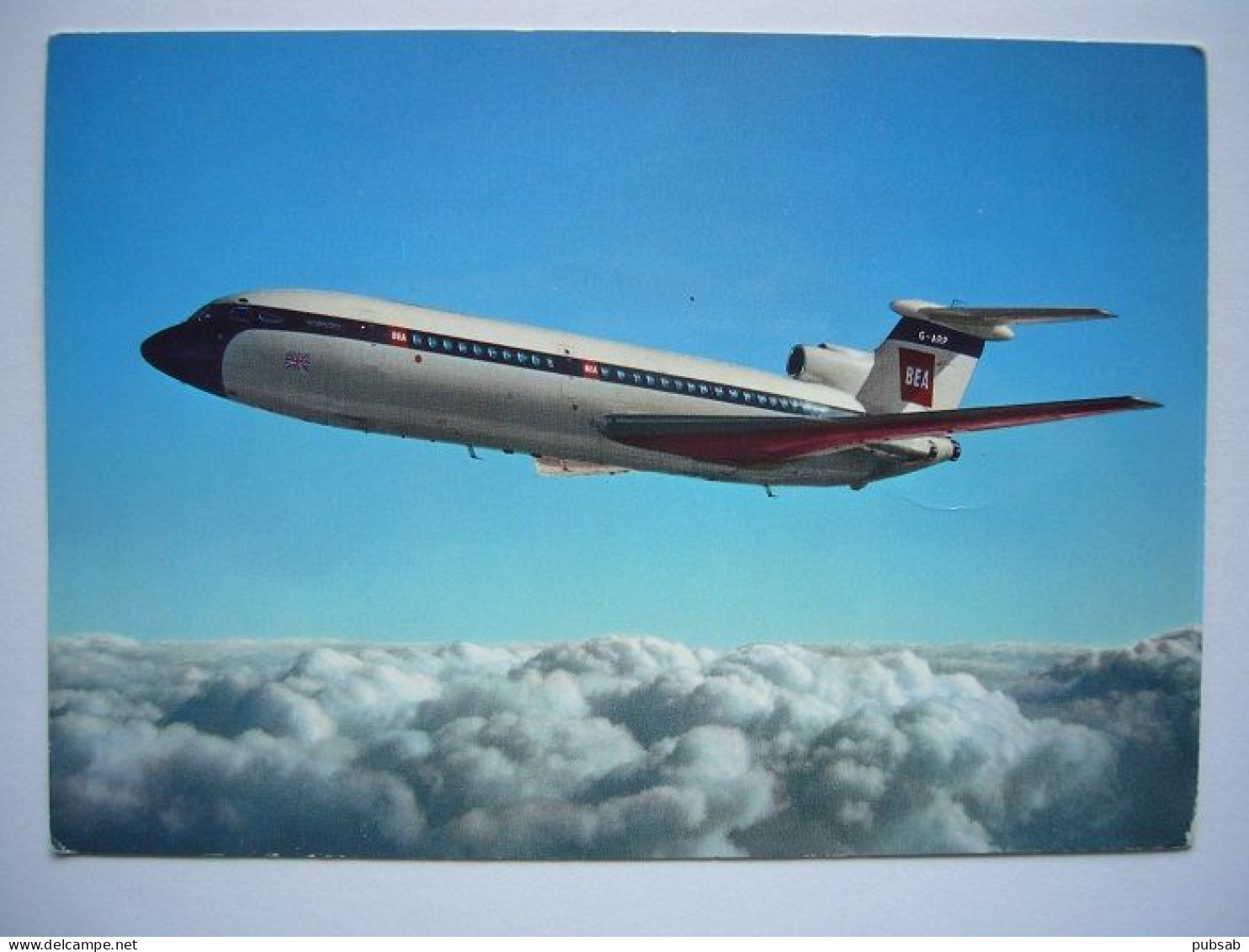 Avion / Airplane / BEA - BRITISH EUROPEAN AIRWAYS / Hawker Siddeley Trident Jetliner / Airline Issue - 1946-....: Modern Era