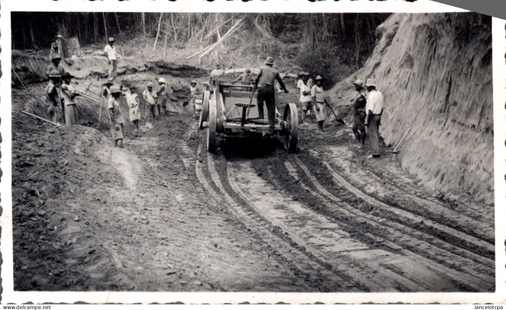 PHOTO 12X7 / GABON - AZINGO - TRAVAUX FORESTIERS - Afrique