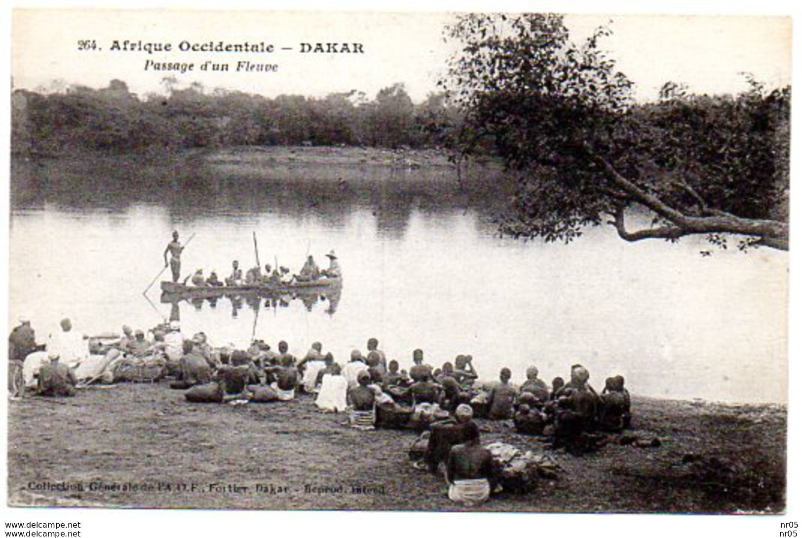 DAKAR - Passage D'un Fleuve  -    SENEGAL ( Afrique Occidentale Francaise ) - - Senegal