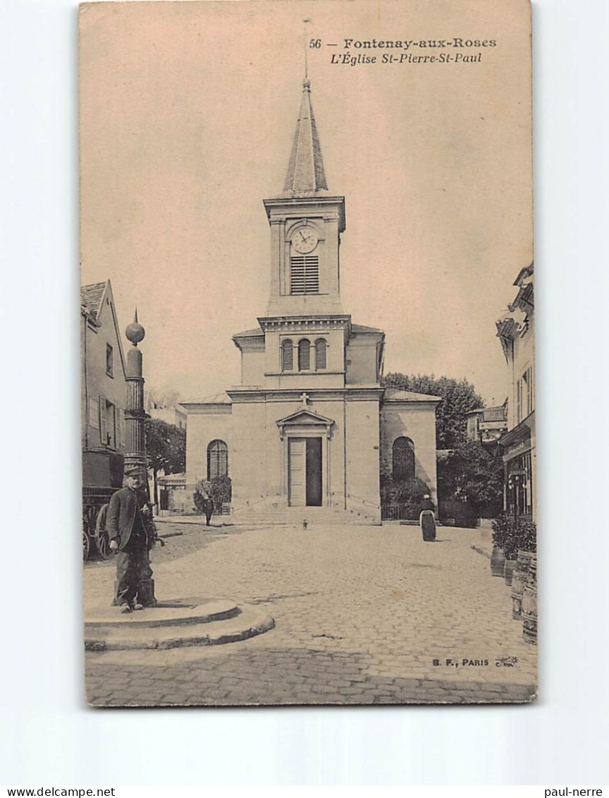 FONTENAY AUX ROSES : L'Eglise Saint-Pierre Saint Paul - état - Fontenay Aux Roses