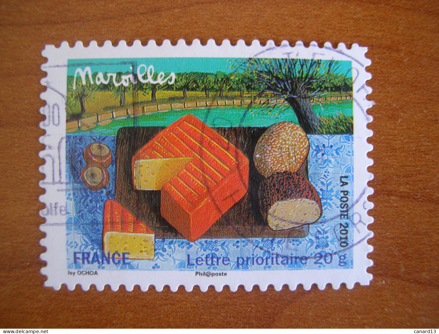 France Obl   N° 433 Cachet Rond Noir - Oblitérés