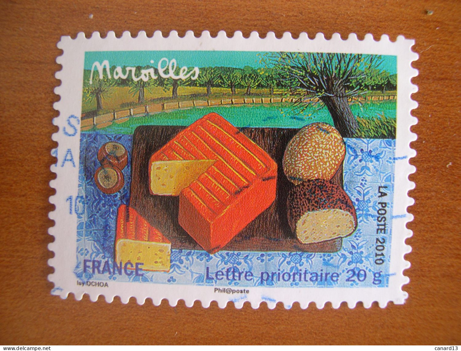 France Obl   N° 433 Cachet Rond Bleu - Used Stamps