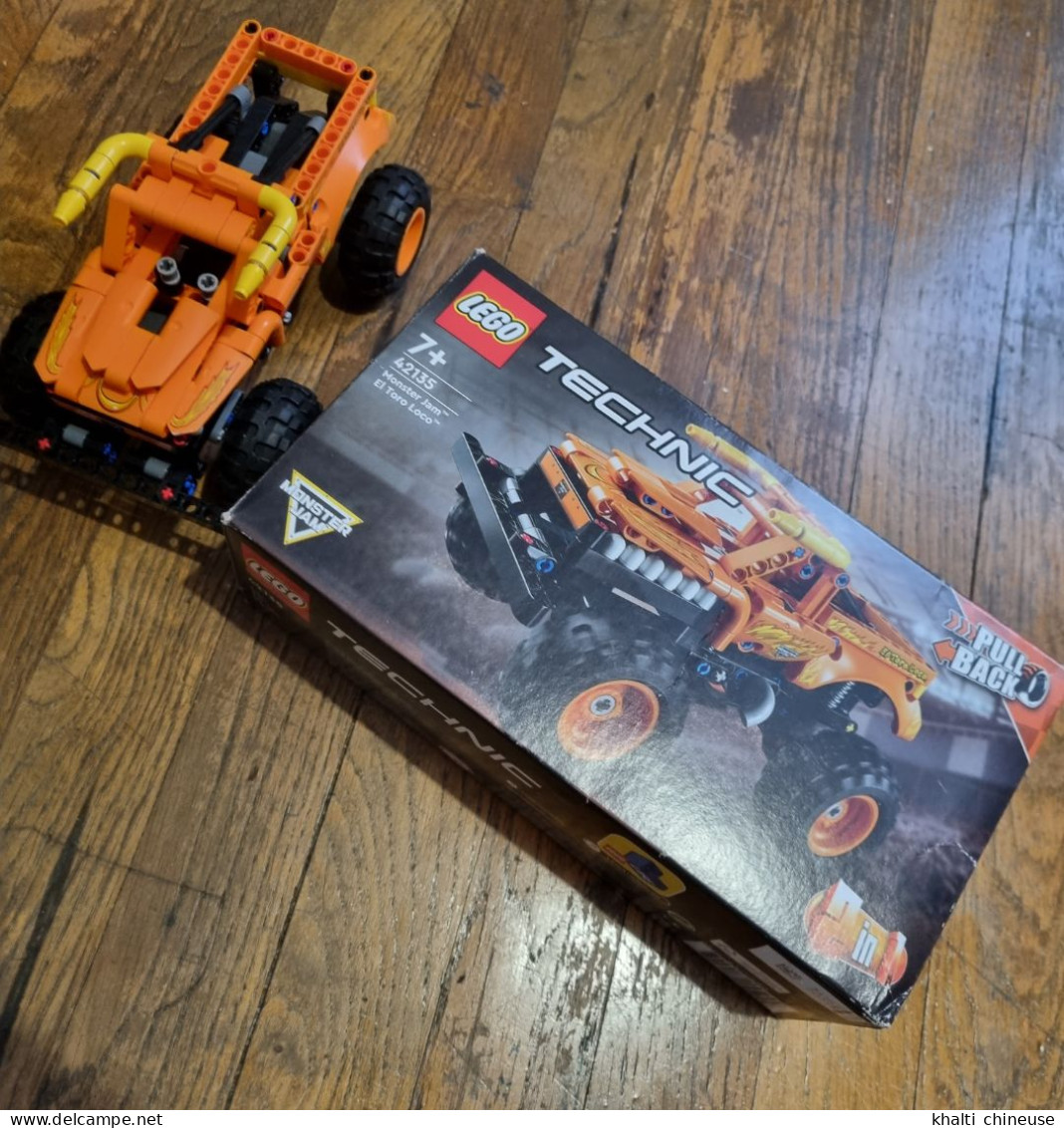 Lego Technic 42135 Monster Jam Et Toro Loco - Lego Technic